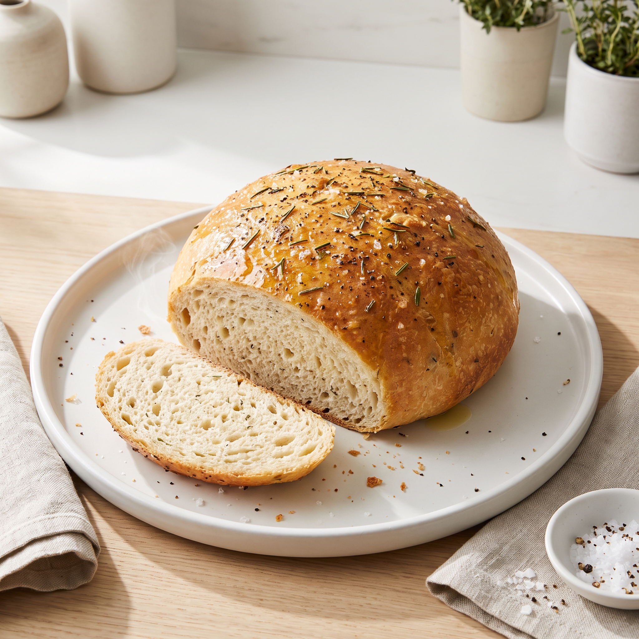 Jo’s Herbed Rosemary Loaf
