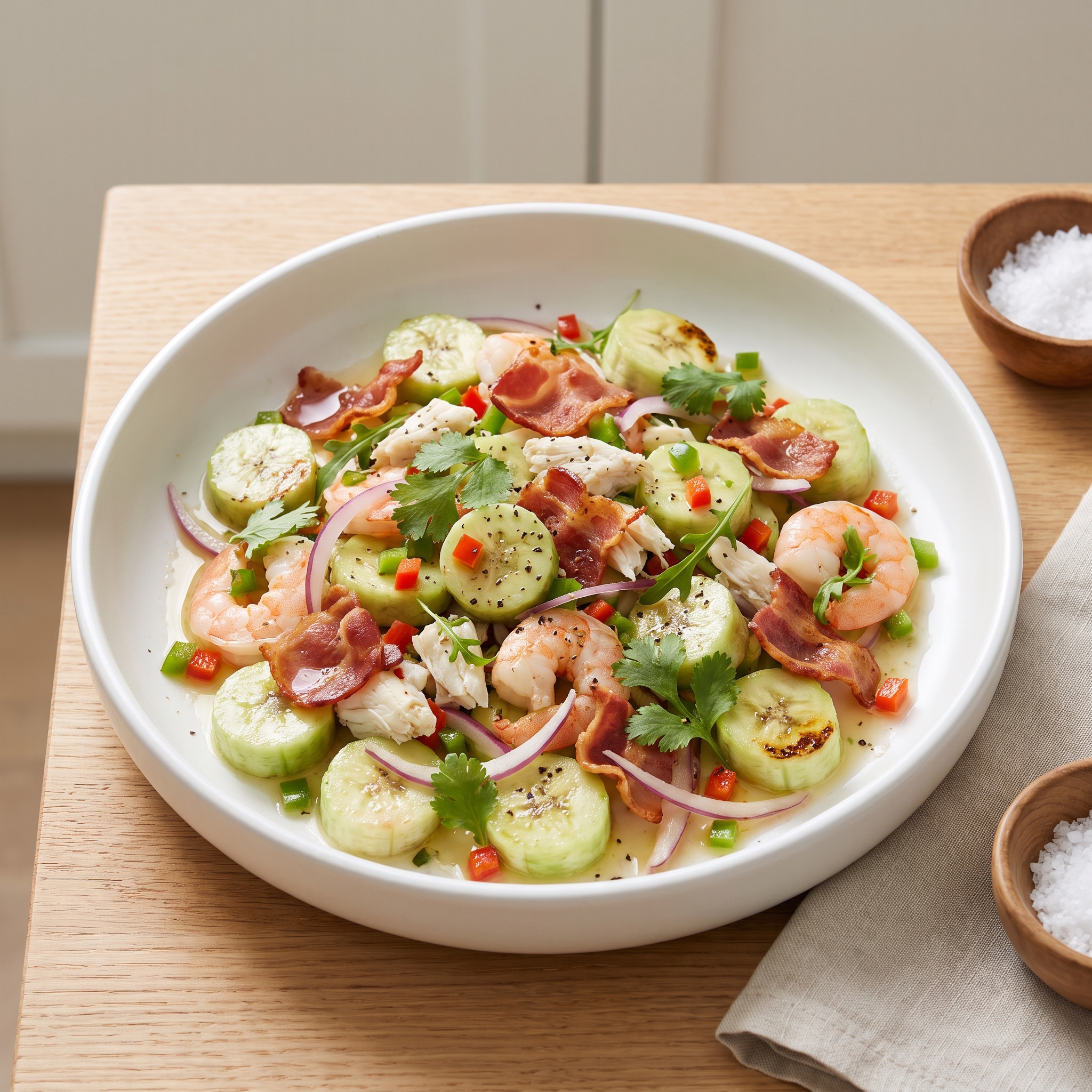 Joy's Green Banana Salad