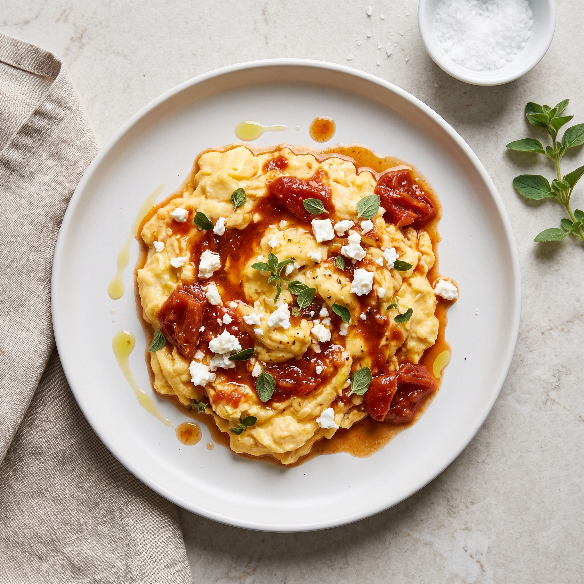Kagianas (Greek Tomato-Scrambled Eggs)