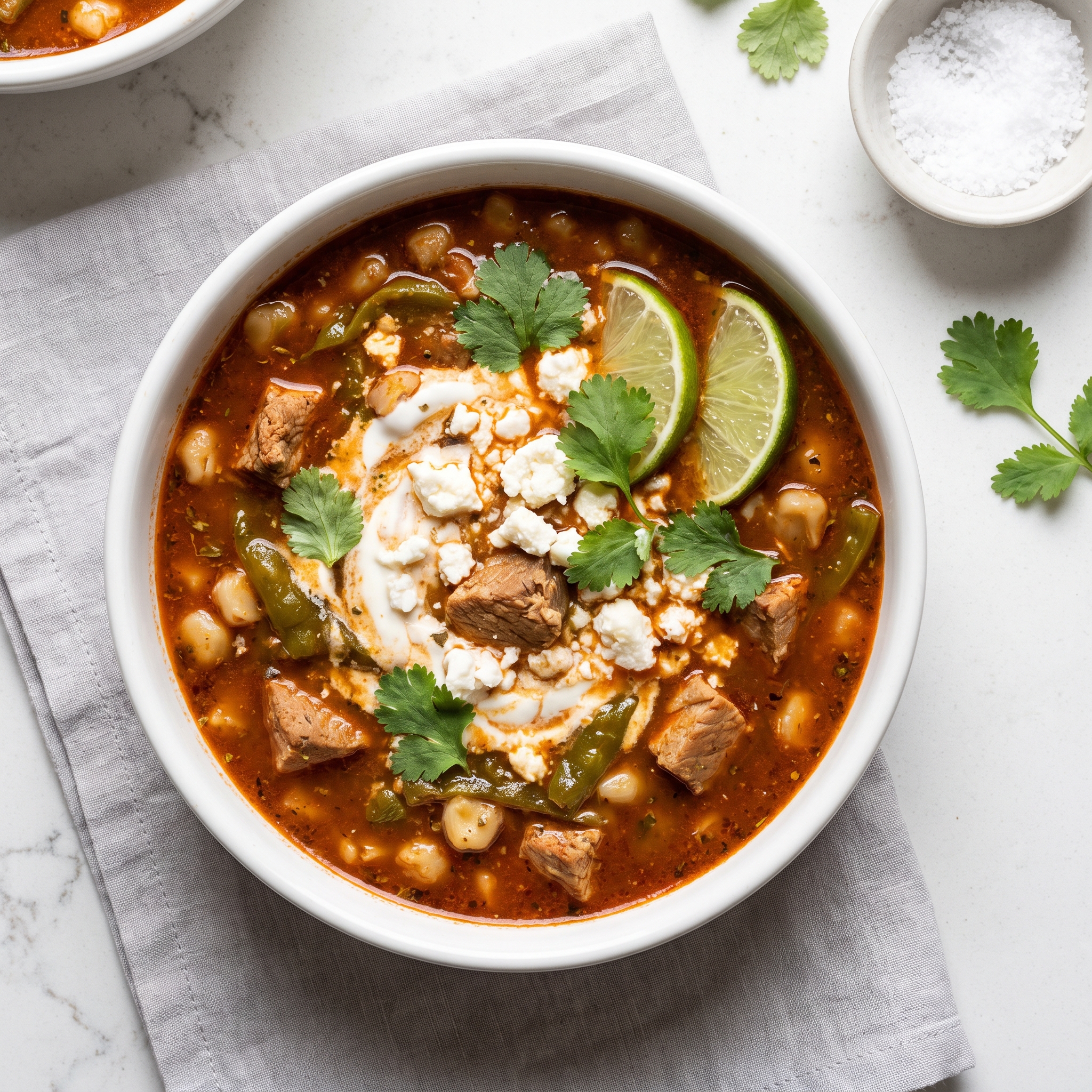 Ken's Spicy Red Posole