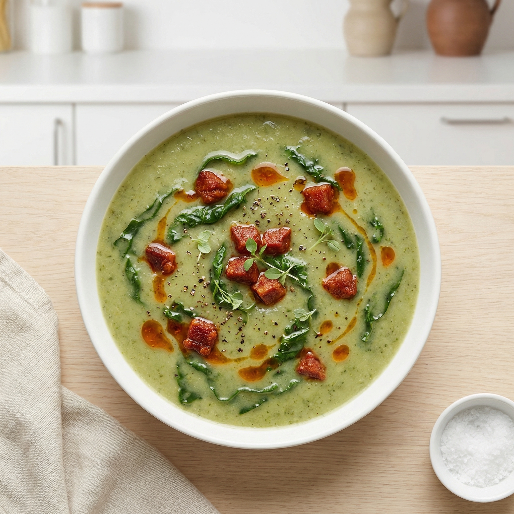 Low-Carb Caldo Verde with Smoky Chorizo