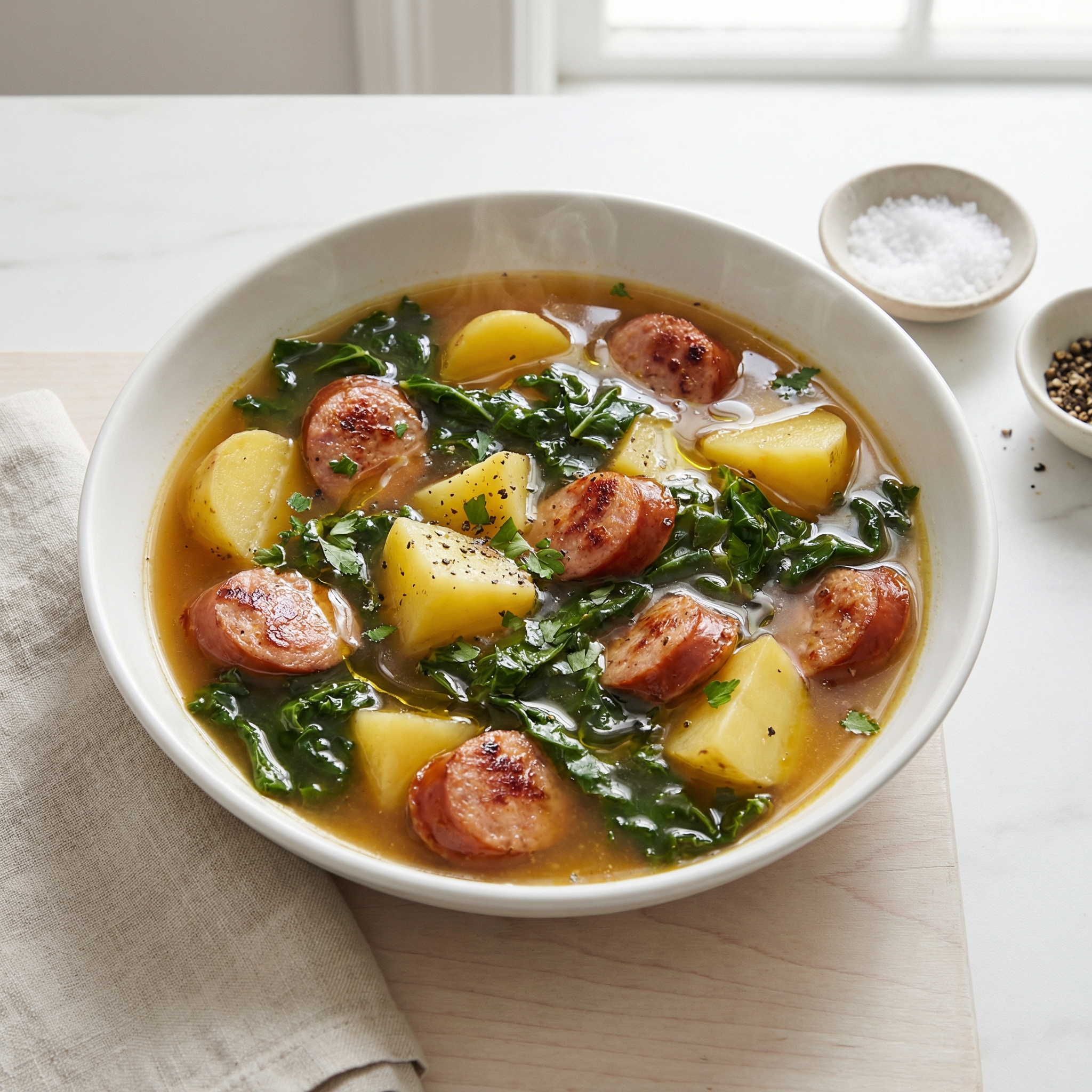 Kielbasa Kale Stew