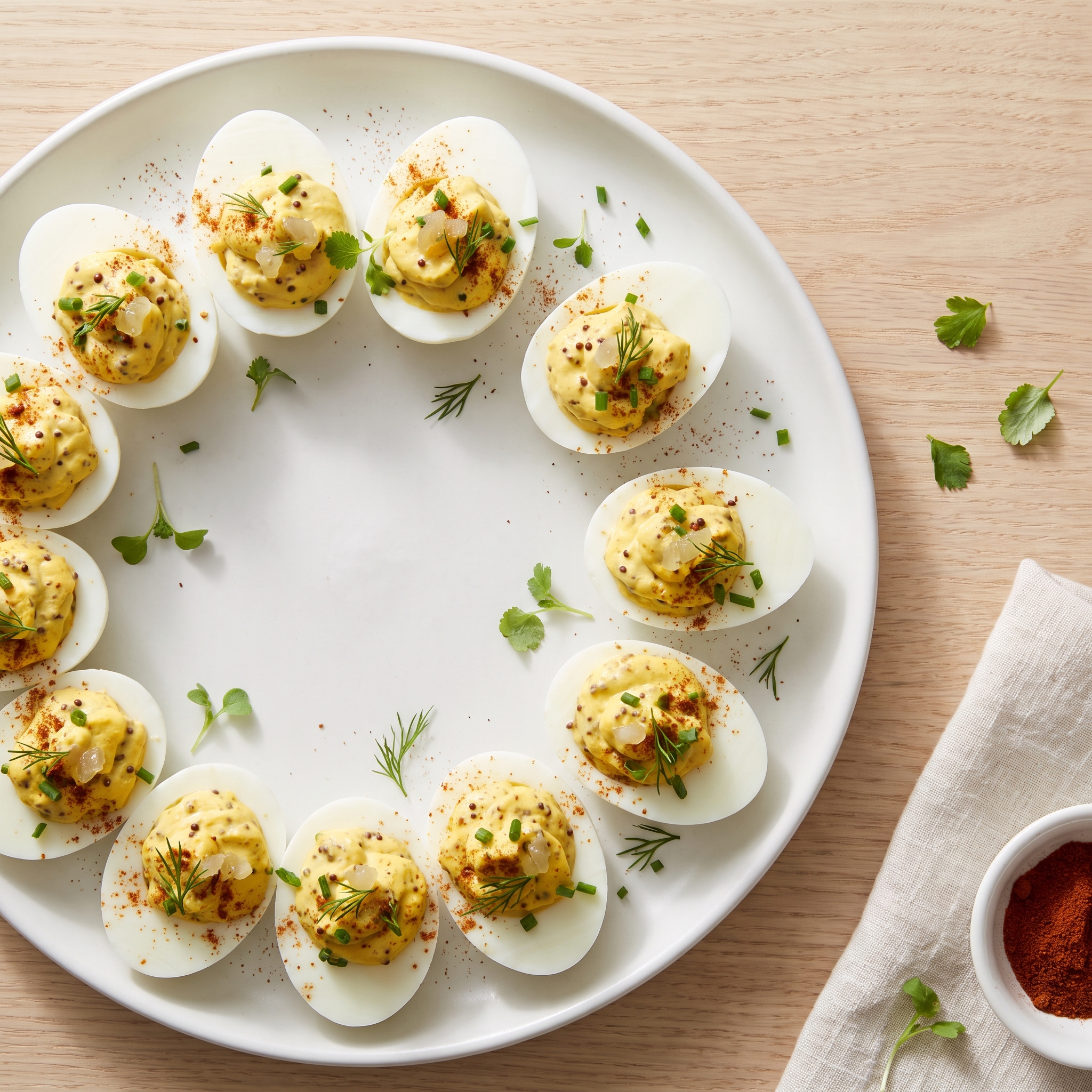 Kimberly's Curried Deviled Eggs