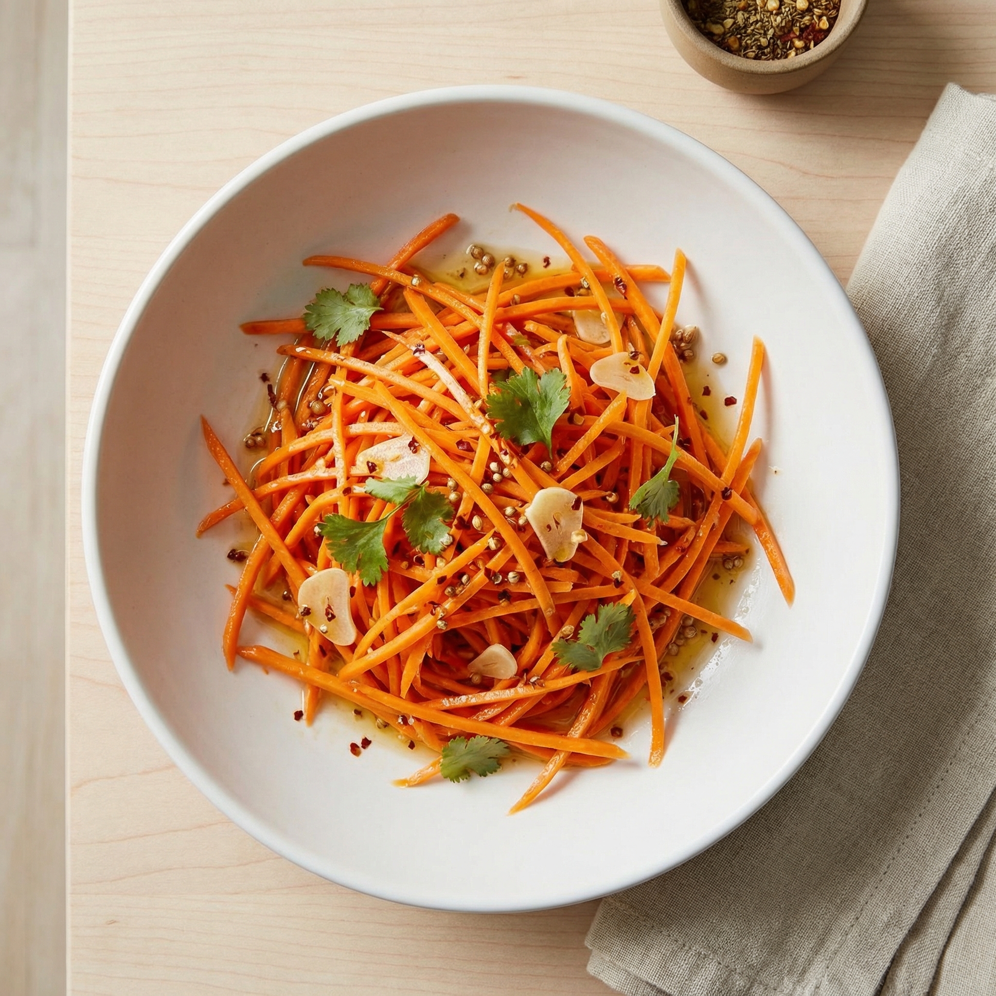 Russian Carrot Salad (Korean-Style)