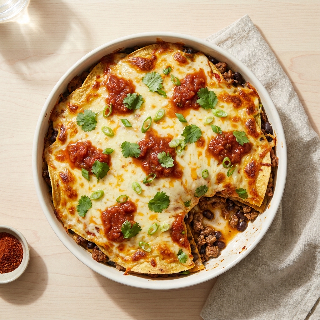 Layered Taco Casserole I