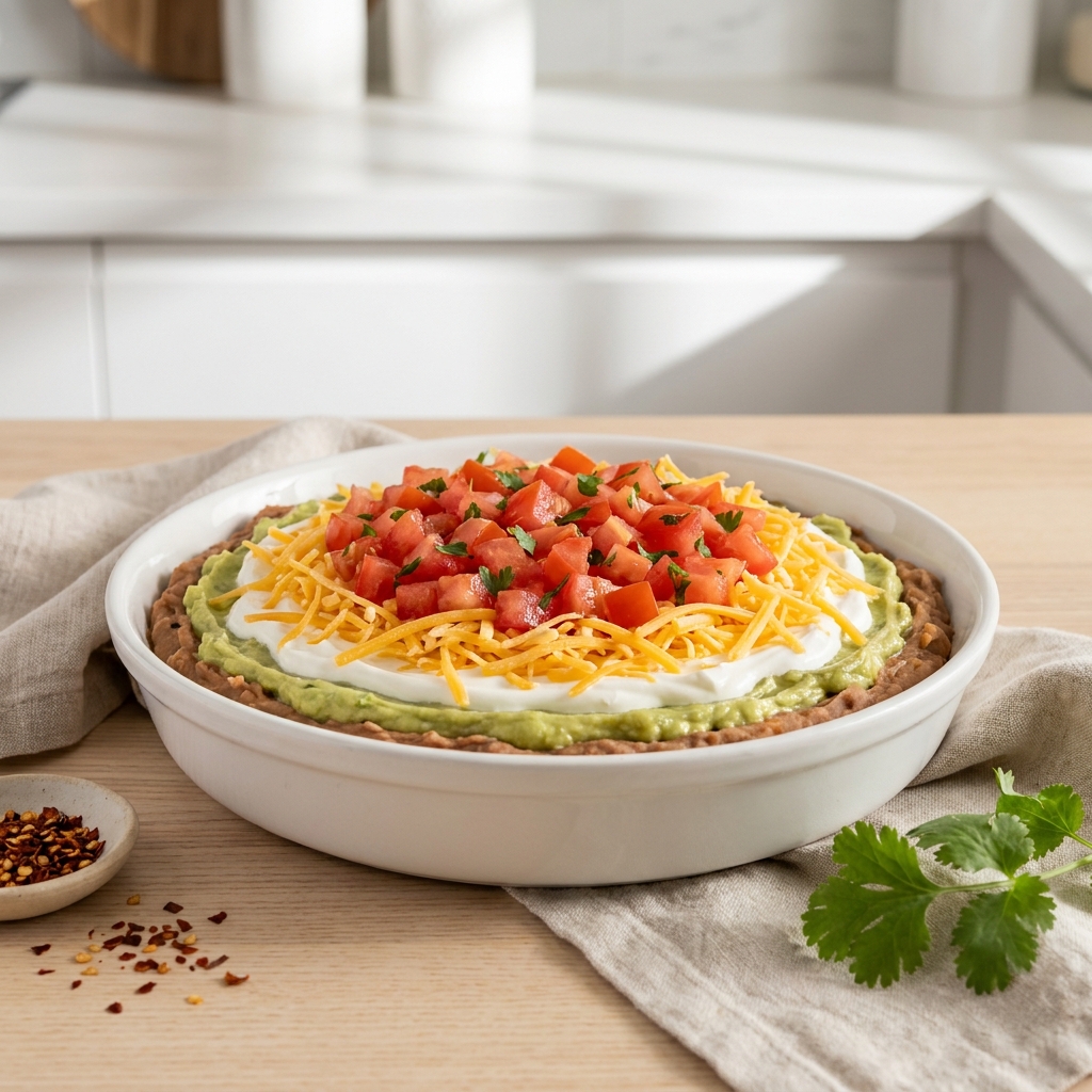 Layered Tex-Mex Five-Ingredient Dip