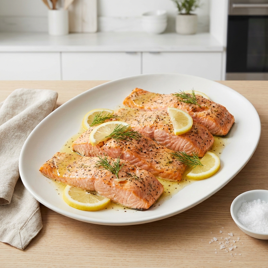 Lemon-Dill Baked Salmon