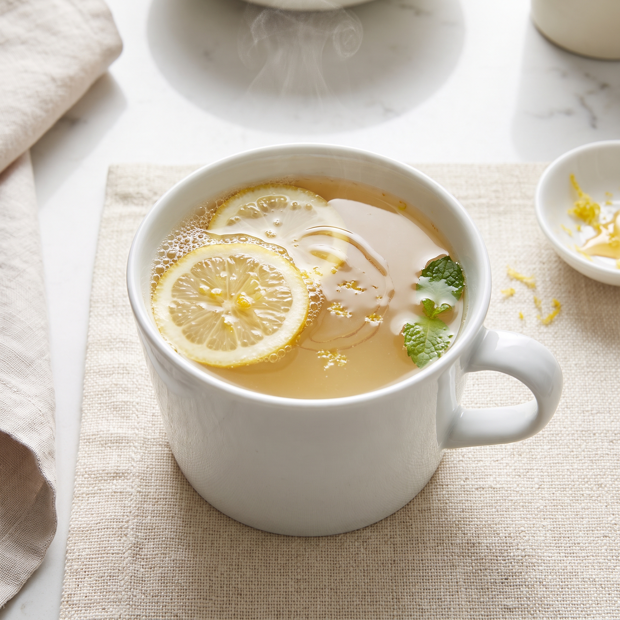 Lemon-Honey Warm Tea