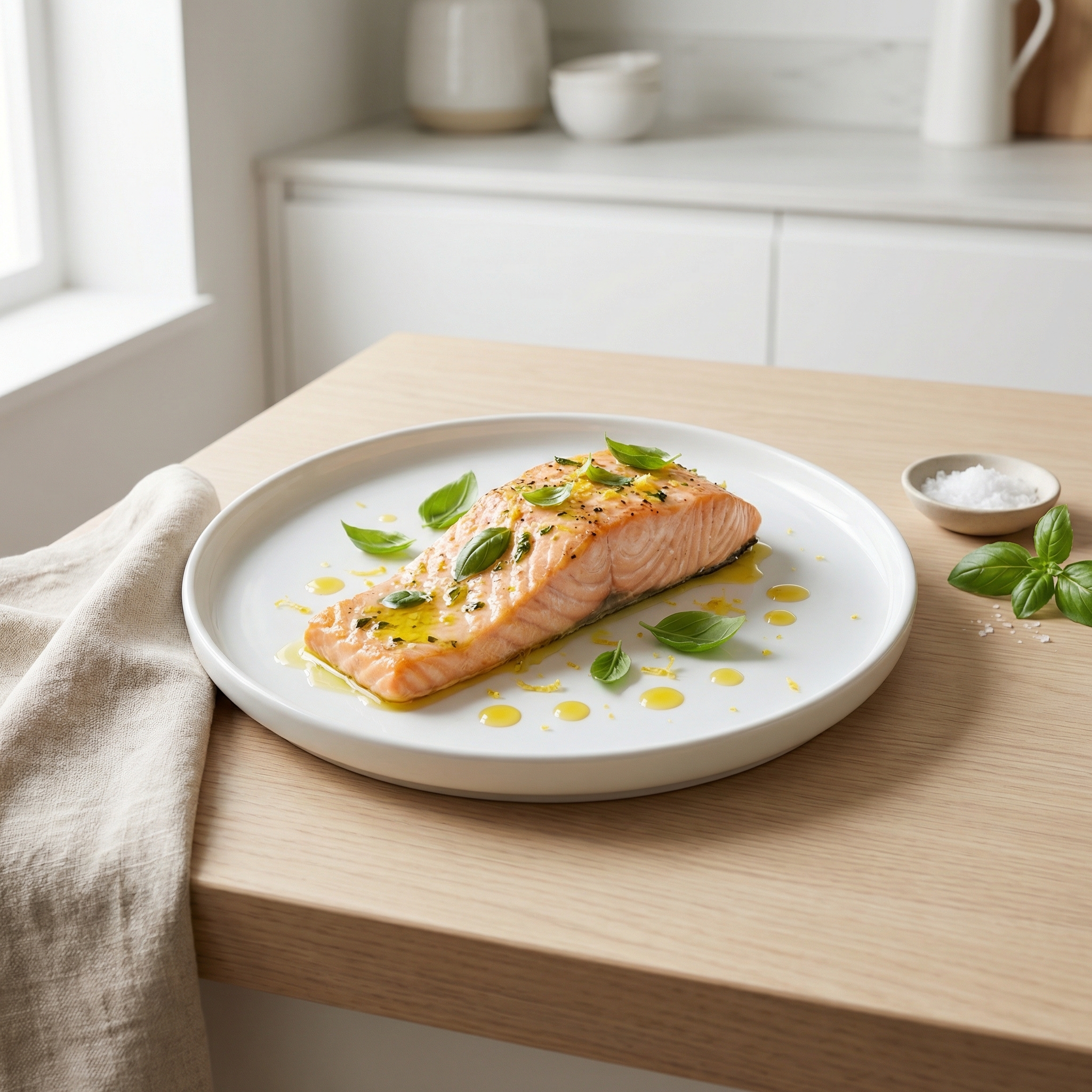 Parchment Baked Salmon