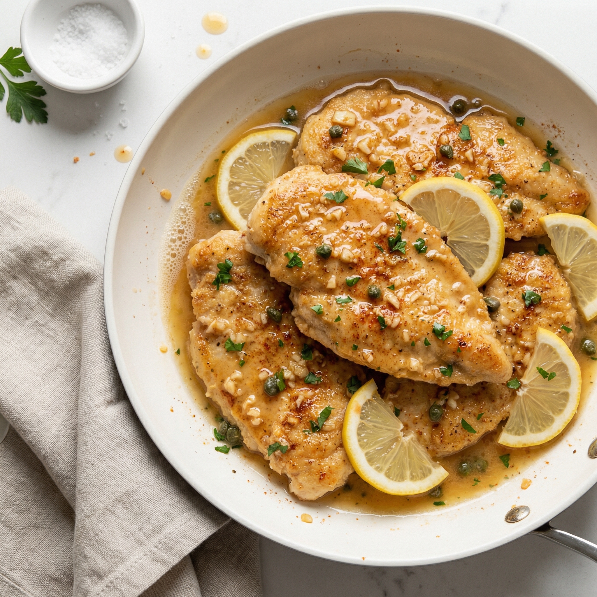 Classic Skillet Chicken Piccata