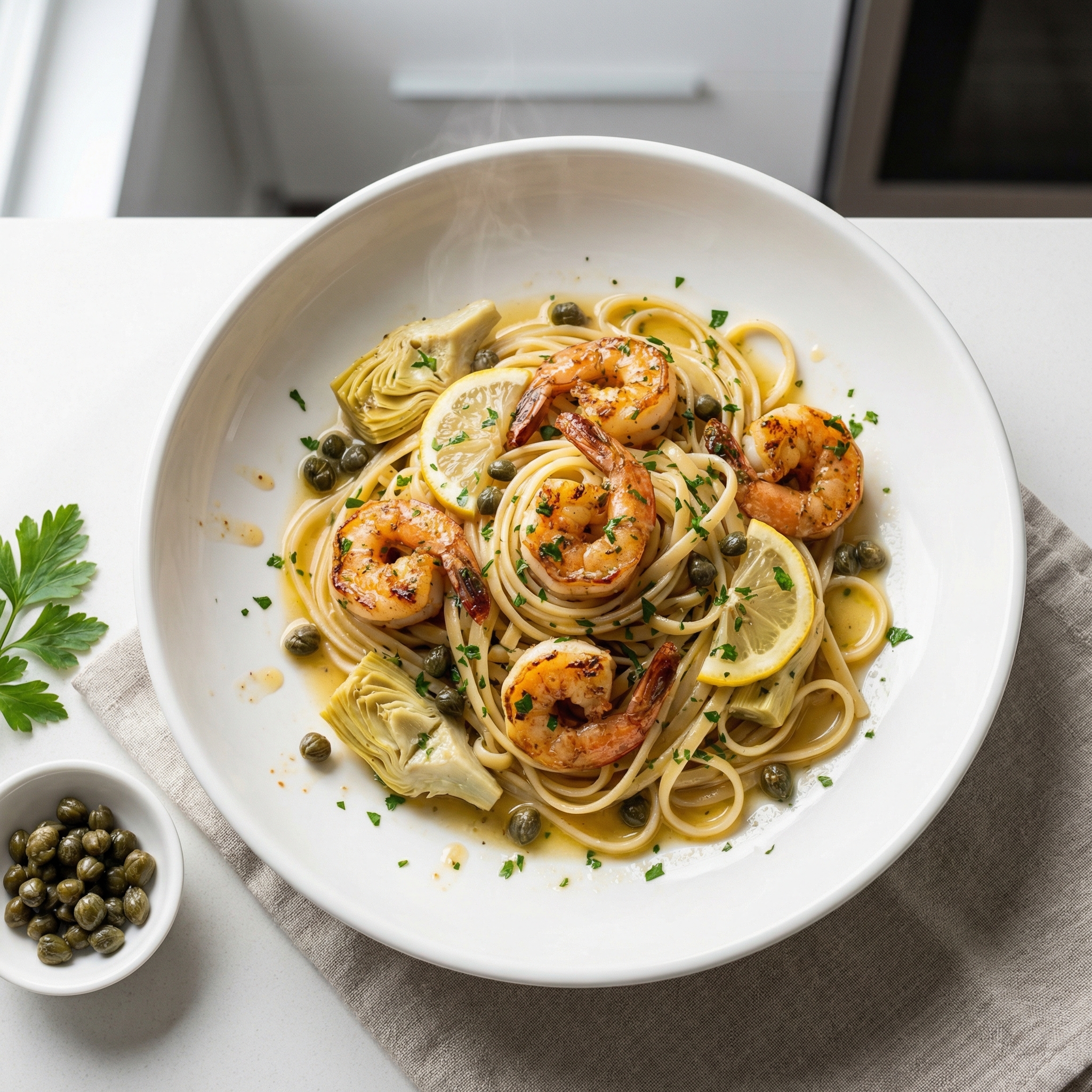 Shrimp Piccata