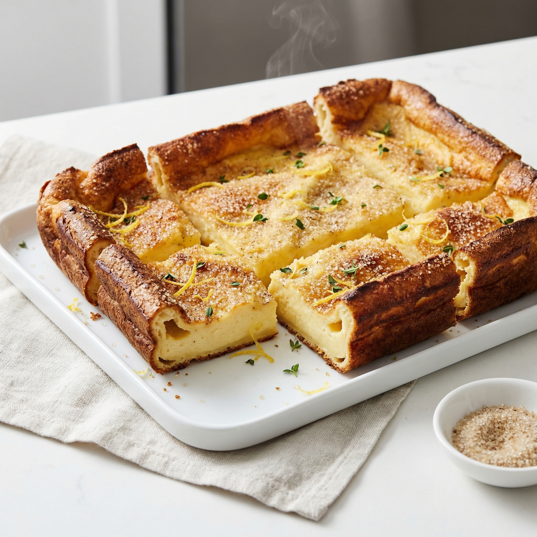 Finnish Baked Pancake (Pannukakku)