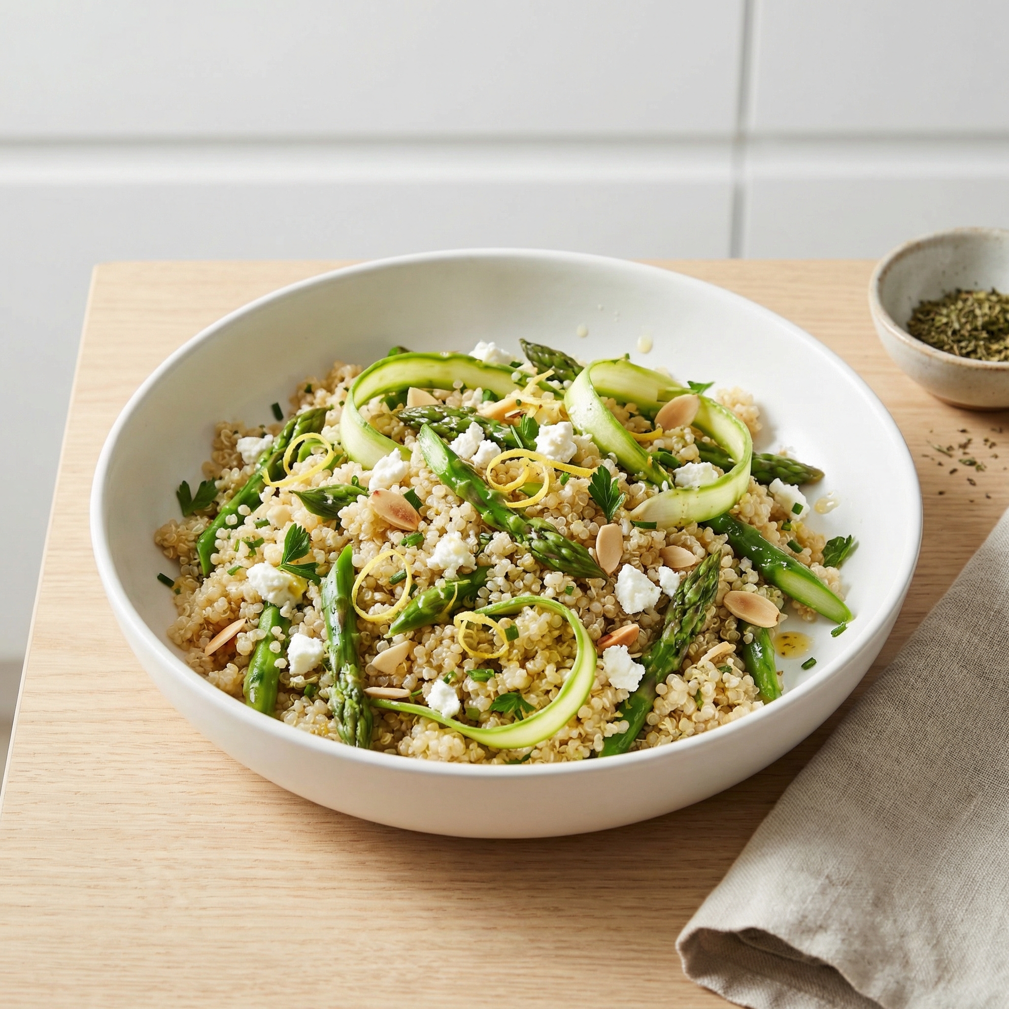 Asparagus, Quinoa & Feta Spring Salad