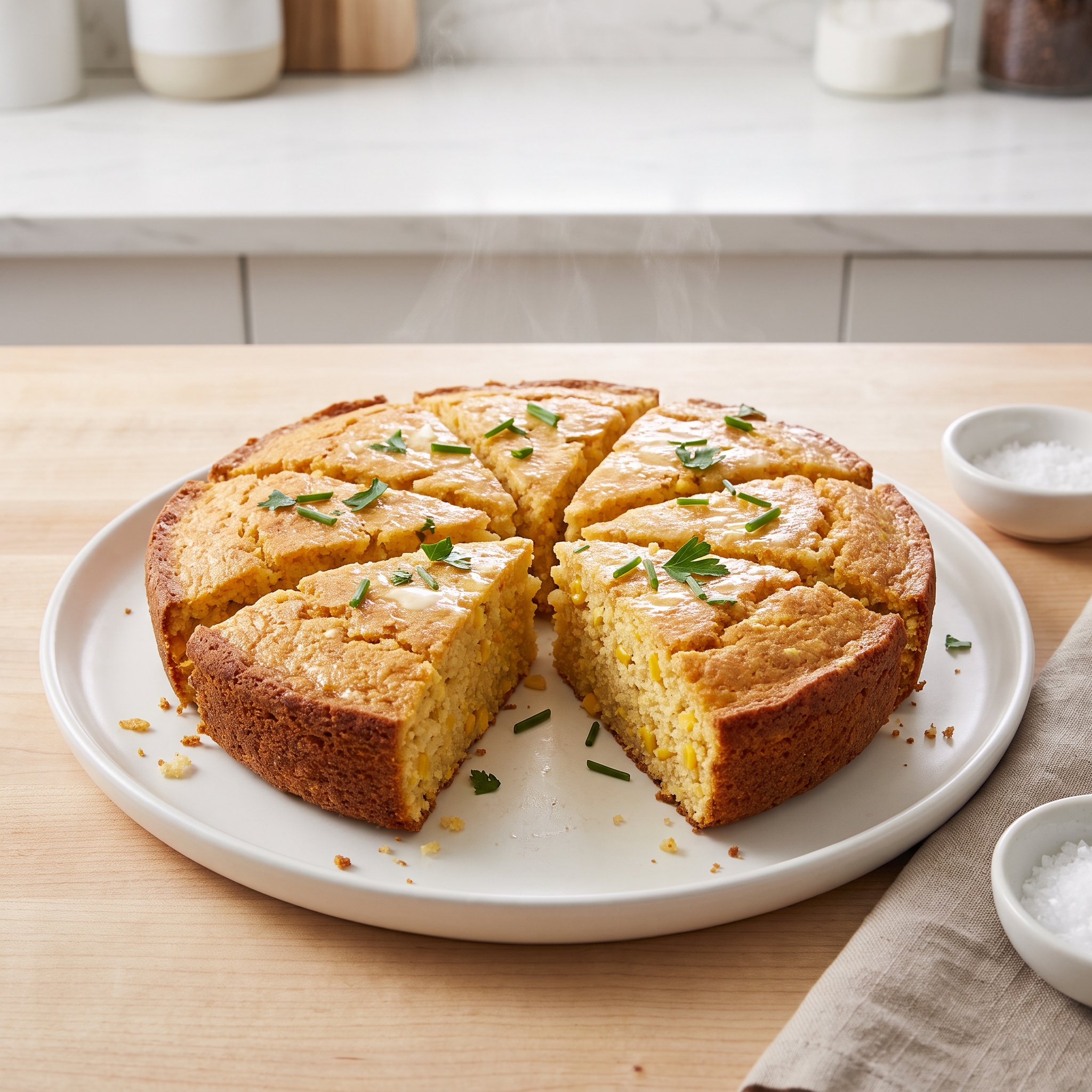 Lightened-Up Grandma’s Buttermilk Cornbread