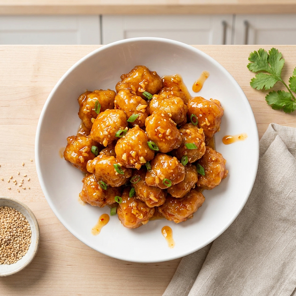 Lighter Instant Pot Orange Chicken