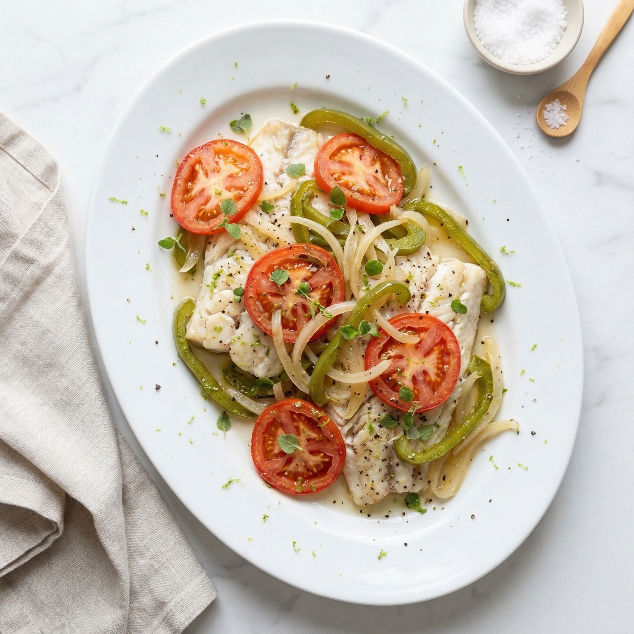 Island-Style Baked Grouper