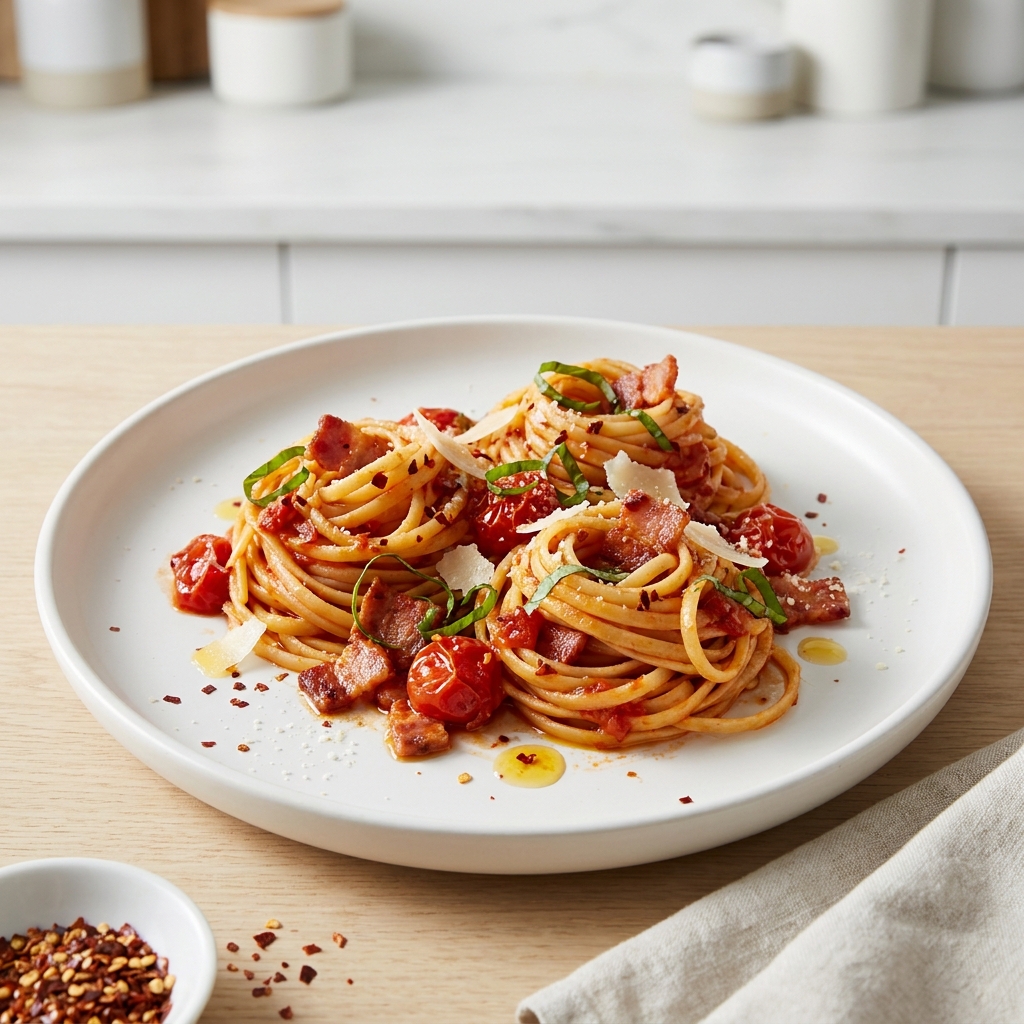 Linguine all’Amatriciana