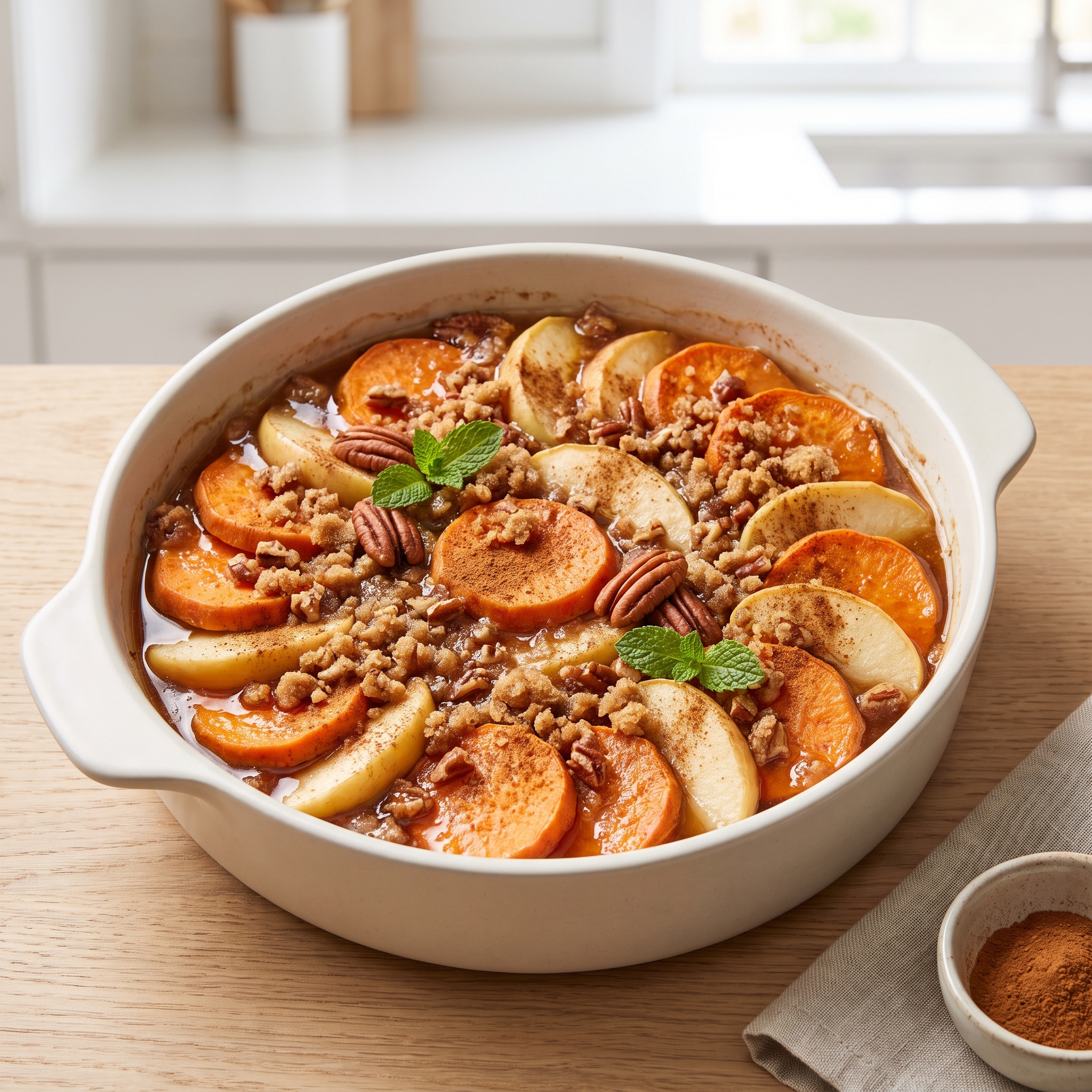 Louisiana Apple–Yam Bake