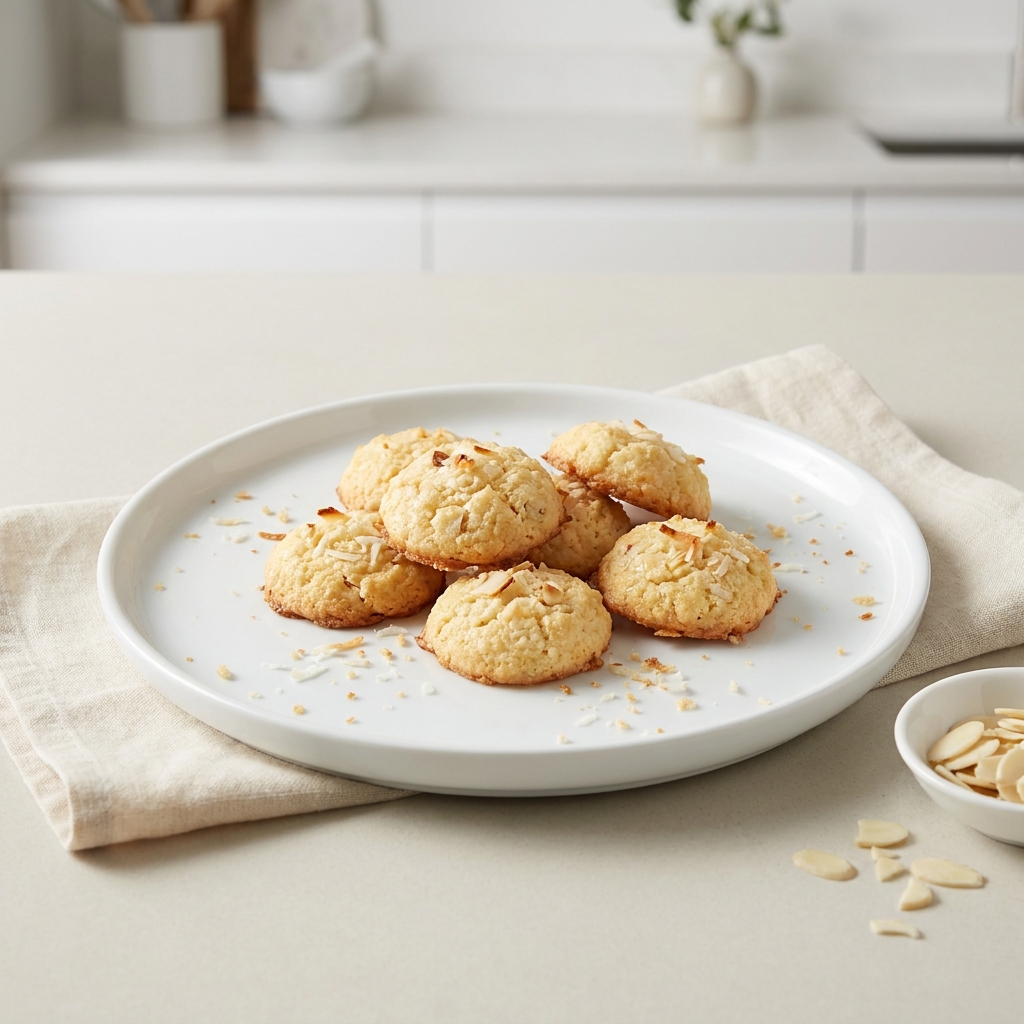 Low-Carb Coconut Almond Cookies