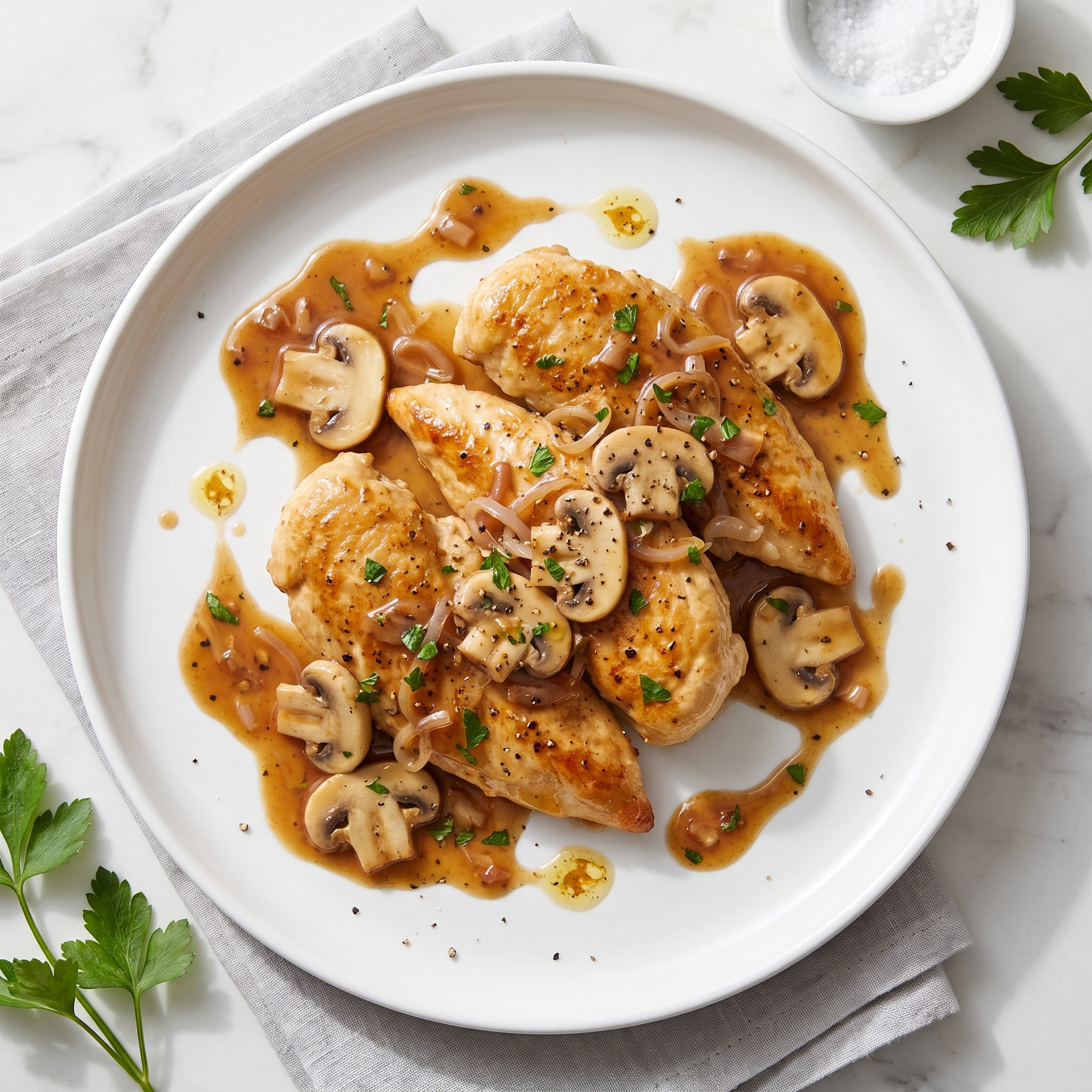 Madeira Chicken with Mushrooms