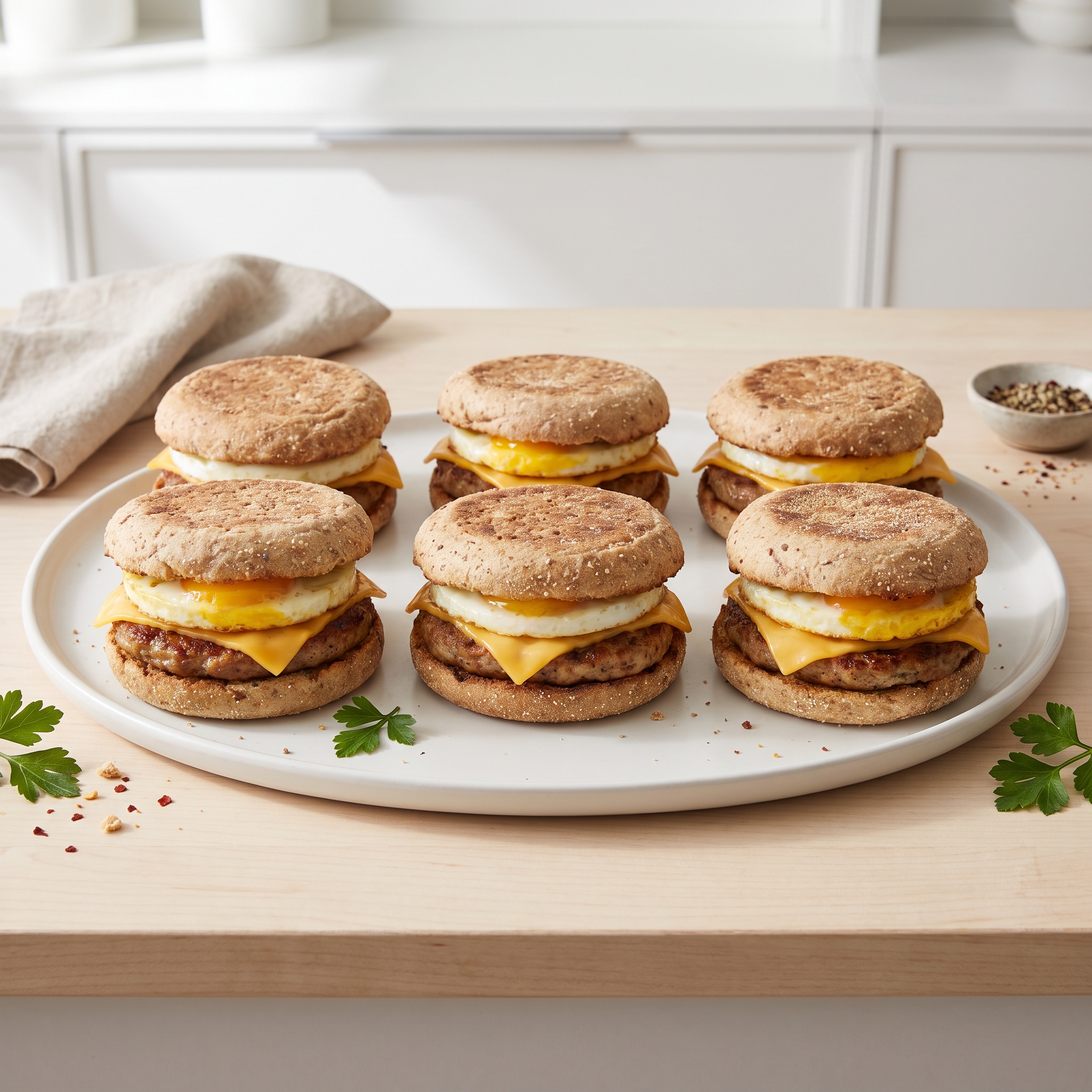 Make-Ahead Breakfast Sandwiches for the Freezer