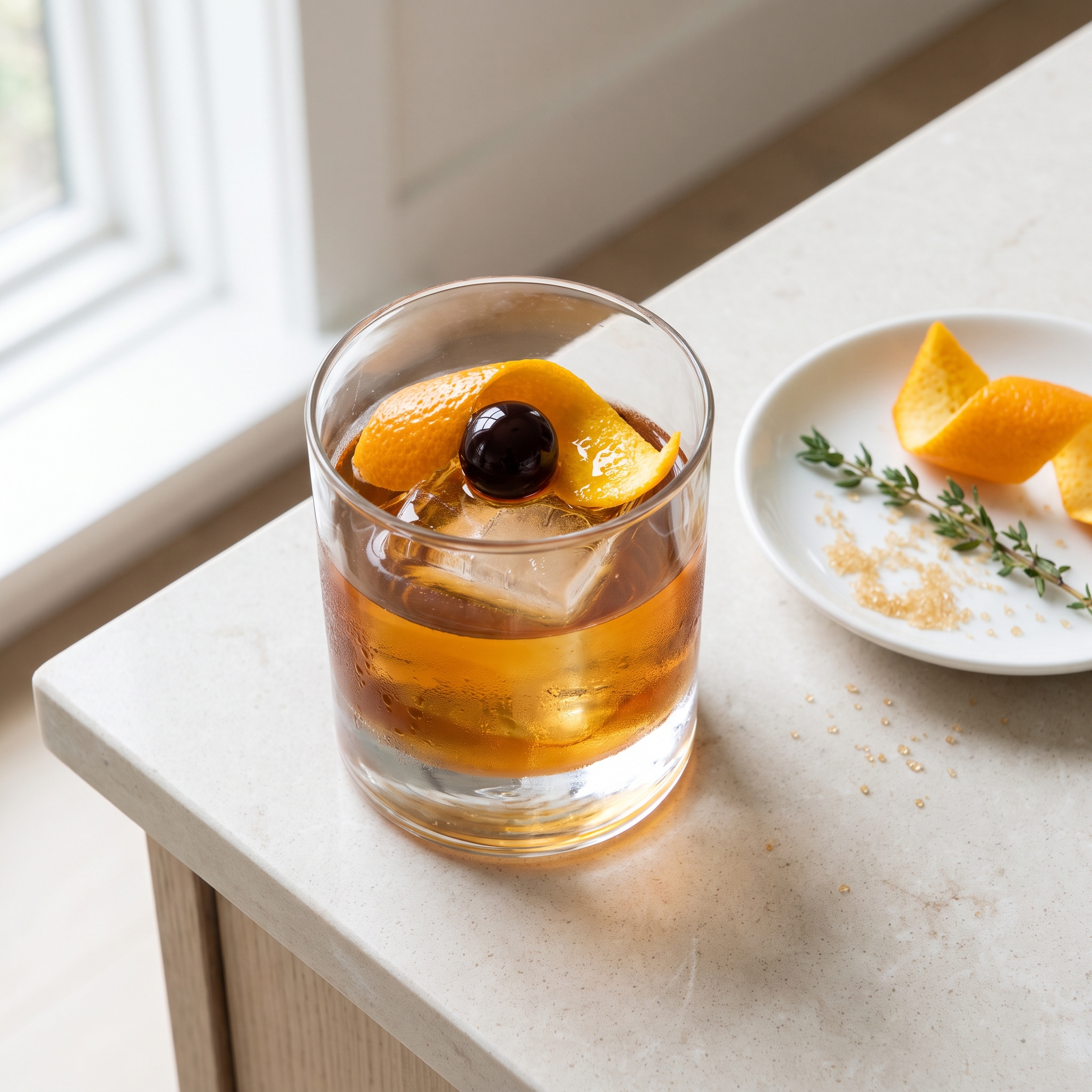 Make-Ahead Freezer Old Fashioned (Large Batch)
