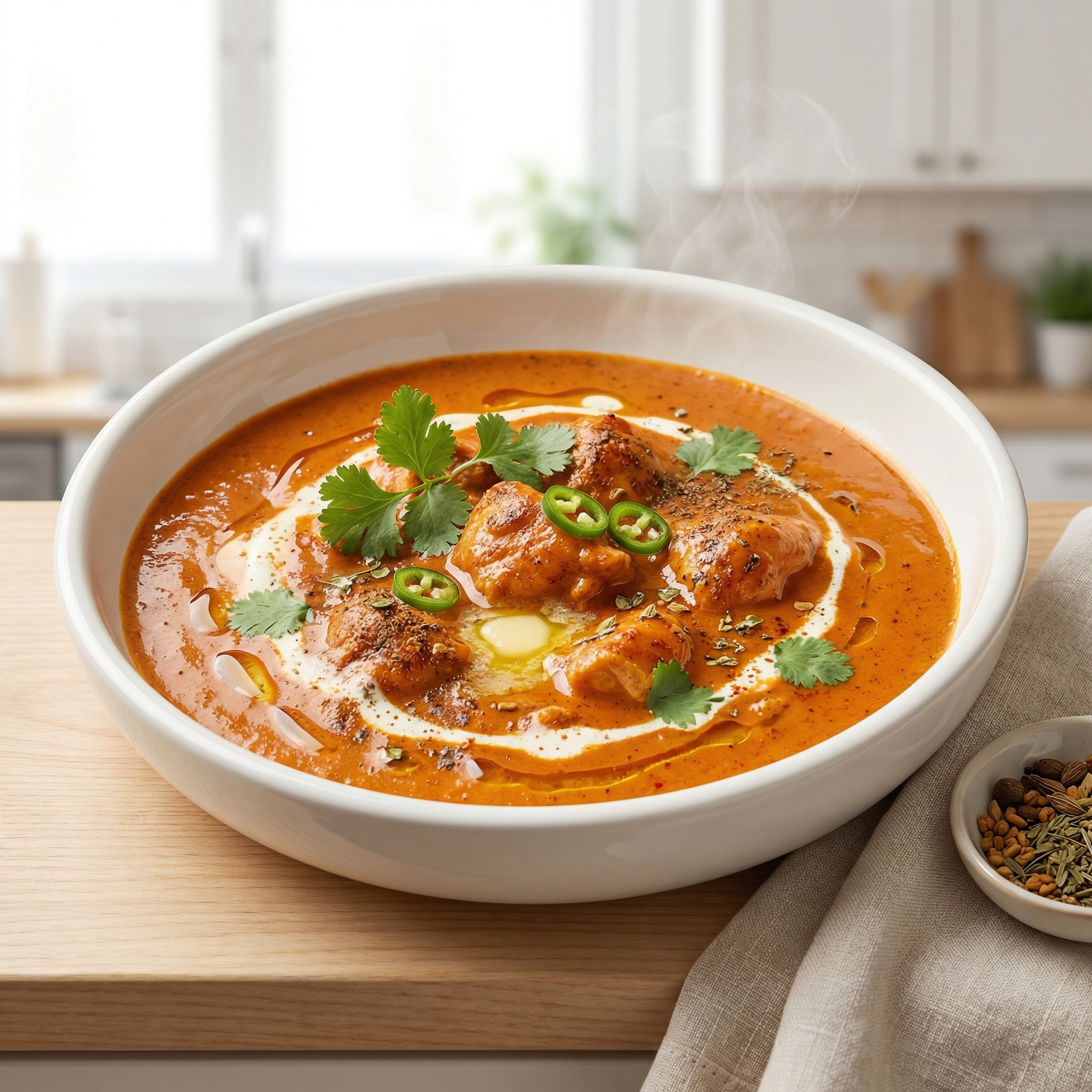 Makhani Chicken (Butter Chicken, Indian Style)