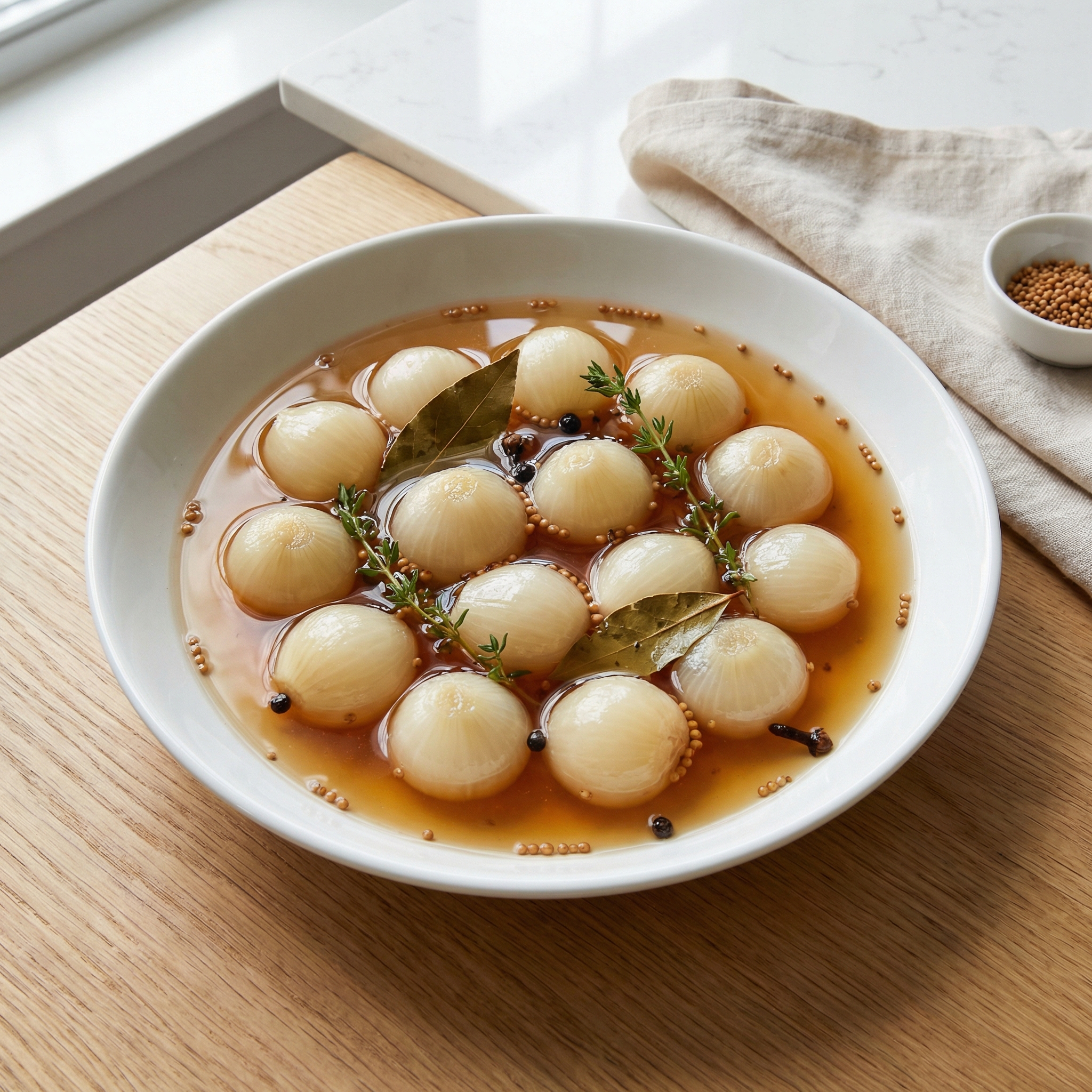 Traditional English Pickled Onions