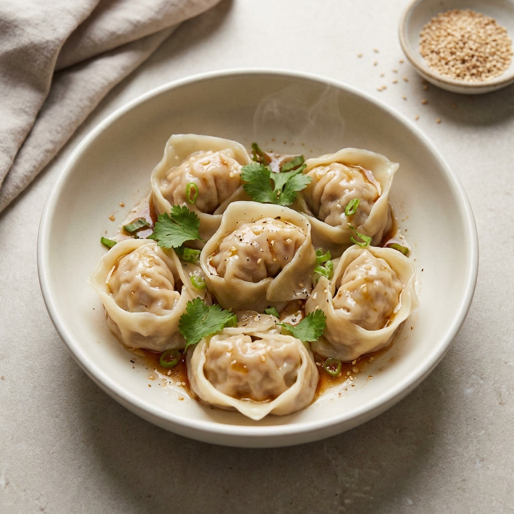Mama’s Pork and Shrimp Wontons