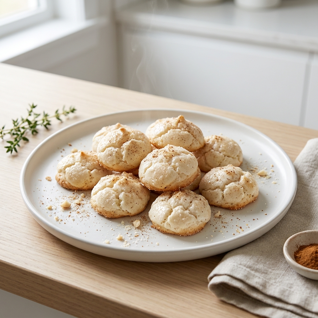 Mandelmakronen (Almond Meringues)