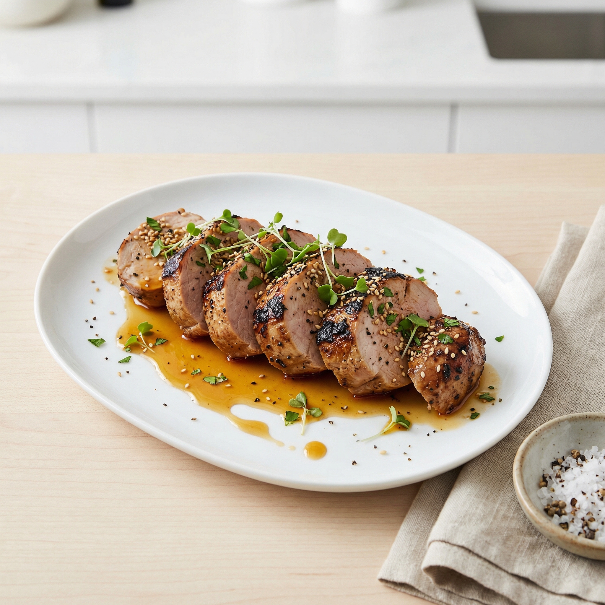 Maple-Garlic Marinated Pork Tenderloin