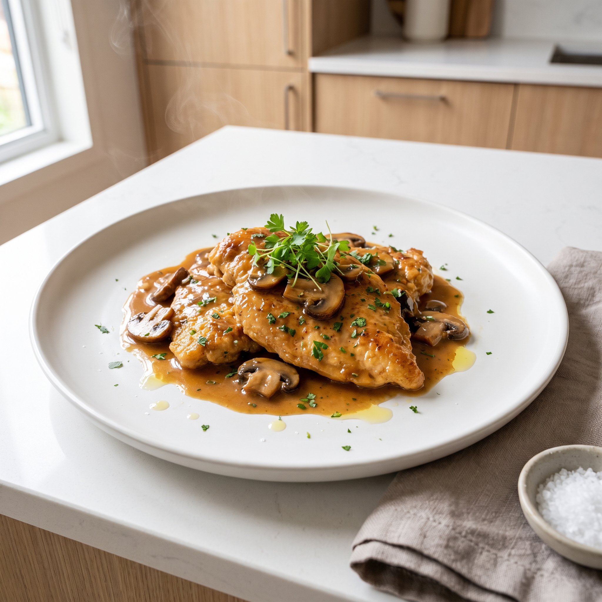 Marsala Chicken with Mushrooms