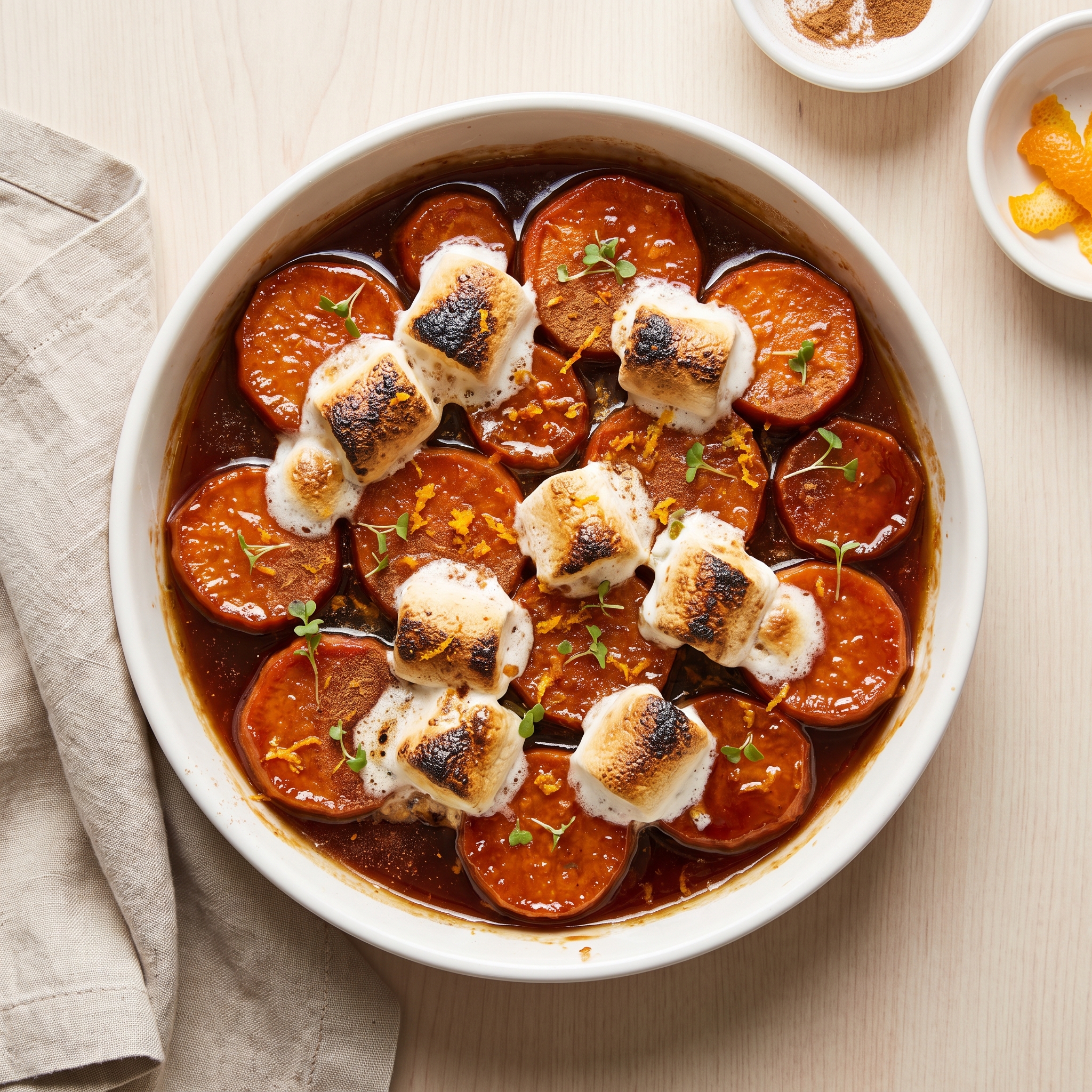 Marshmallow-Topped Candied Yams