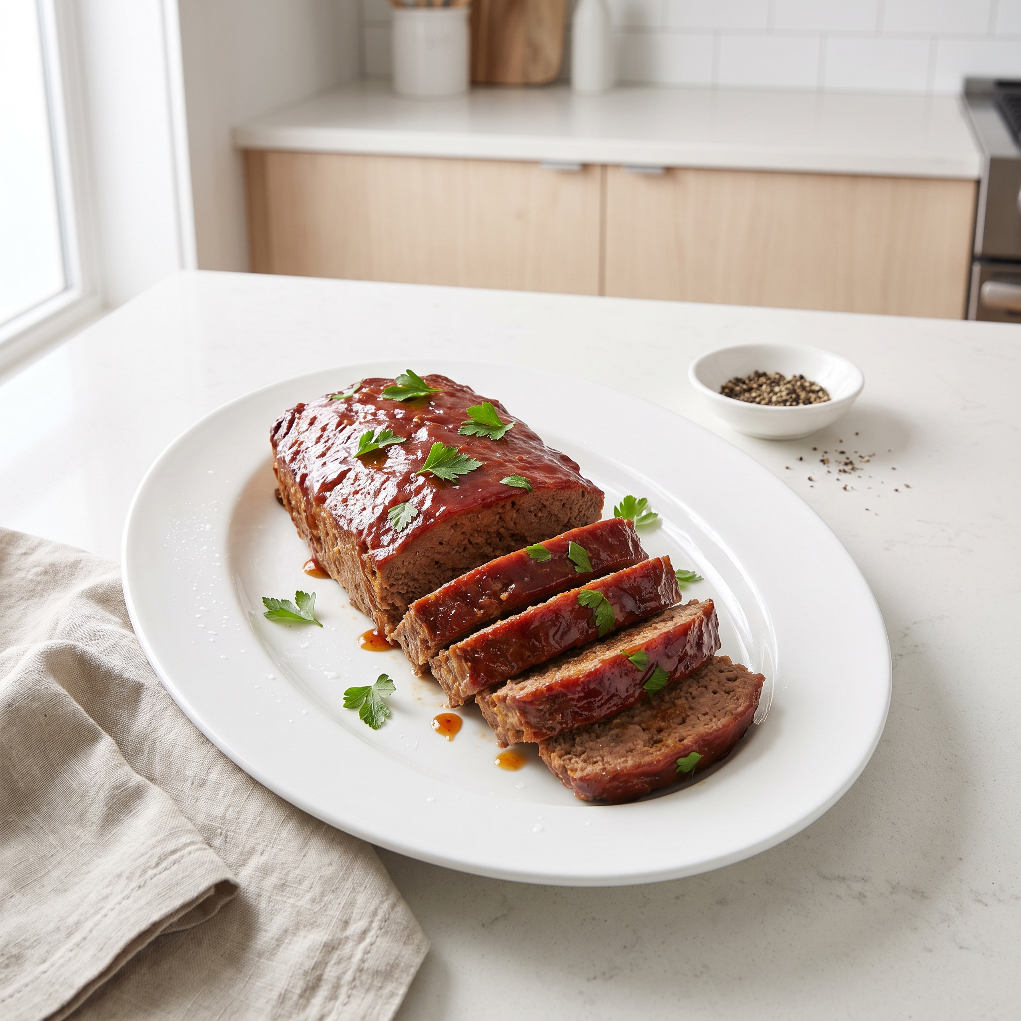 Mary’s Classic Glazed Meatloaf