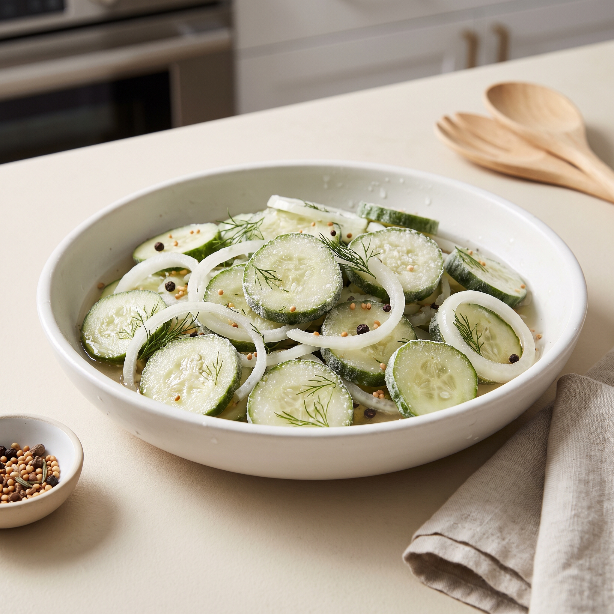 Ma's Make-Ahead Freezer Pickles