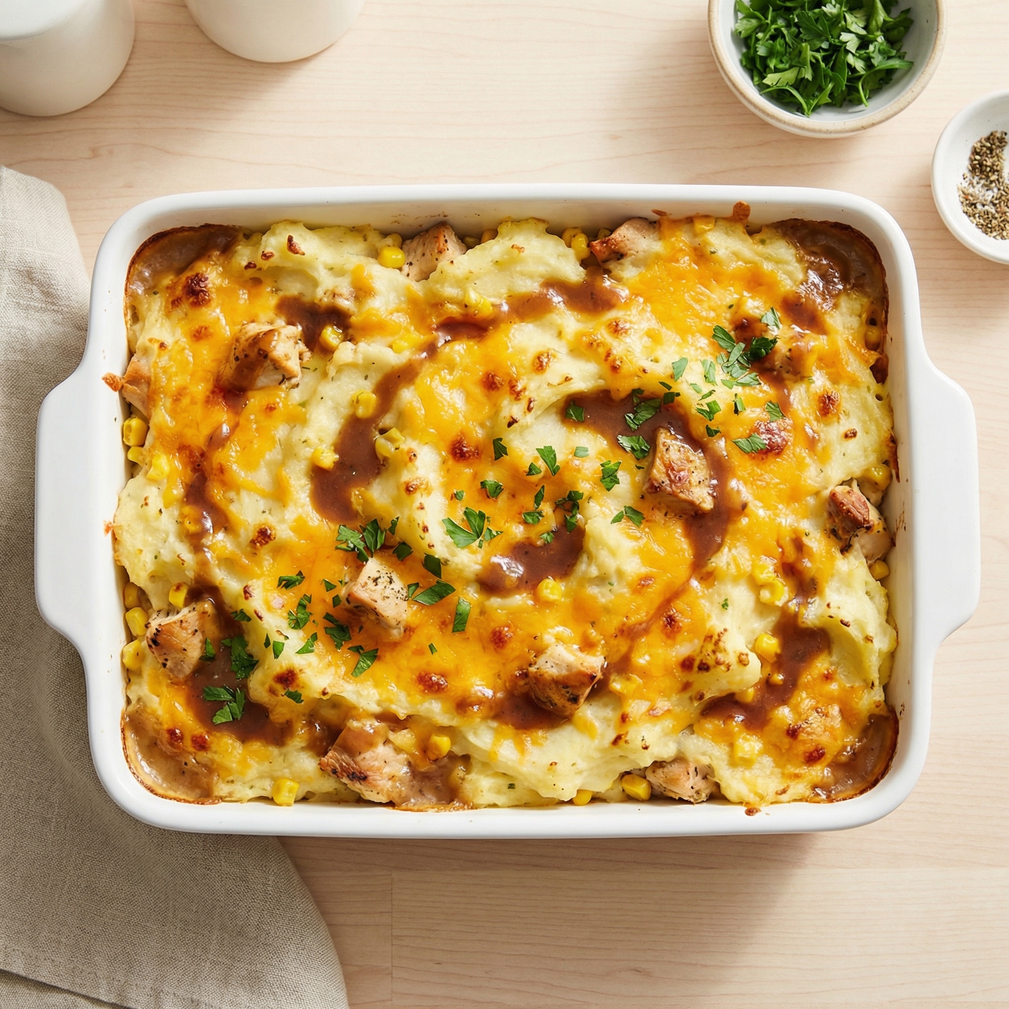 Homestyle KFC-Inspired Bowl Casserole