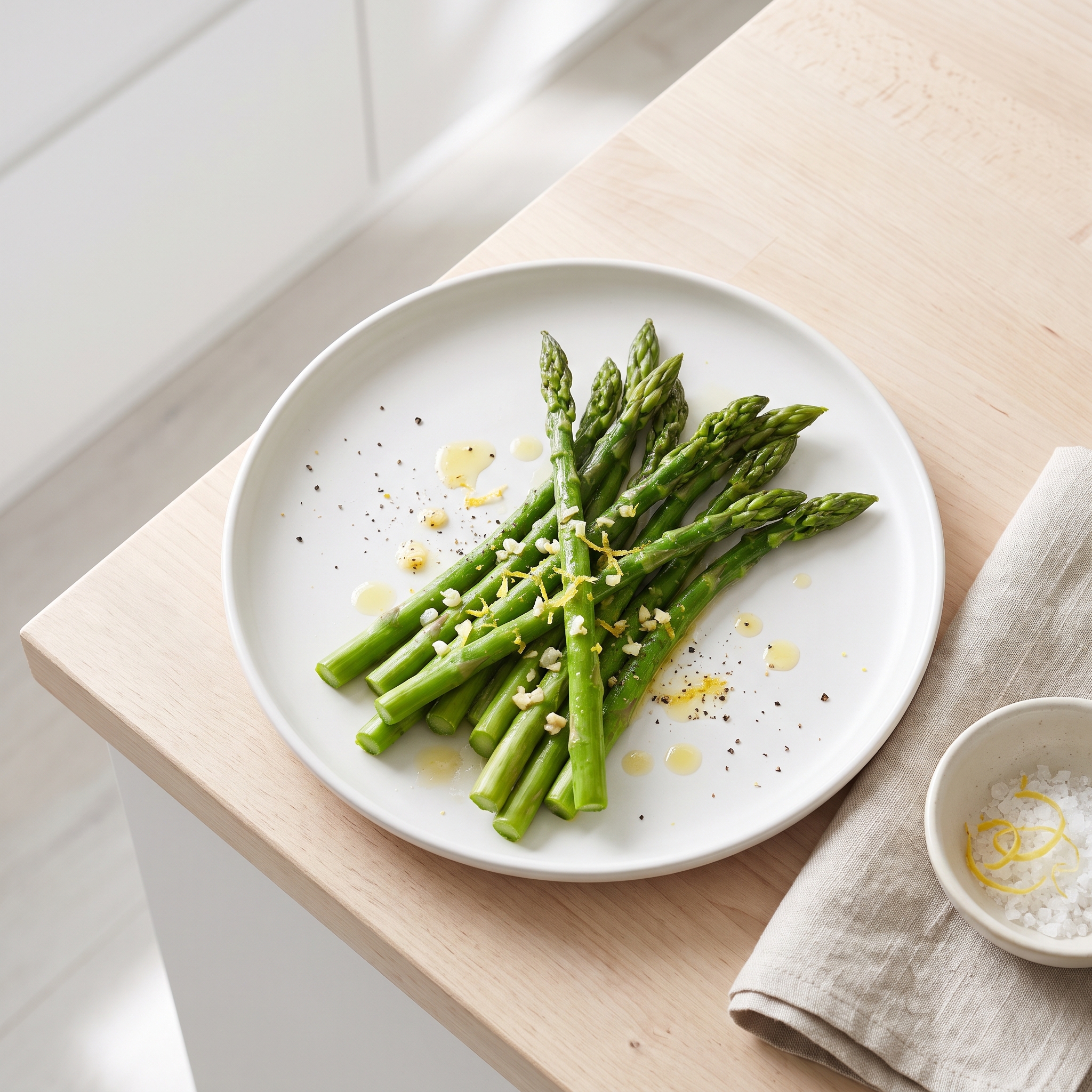 Mena's Simple Steamed Asparagus