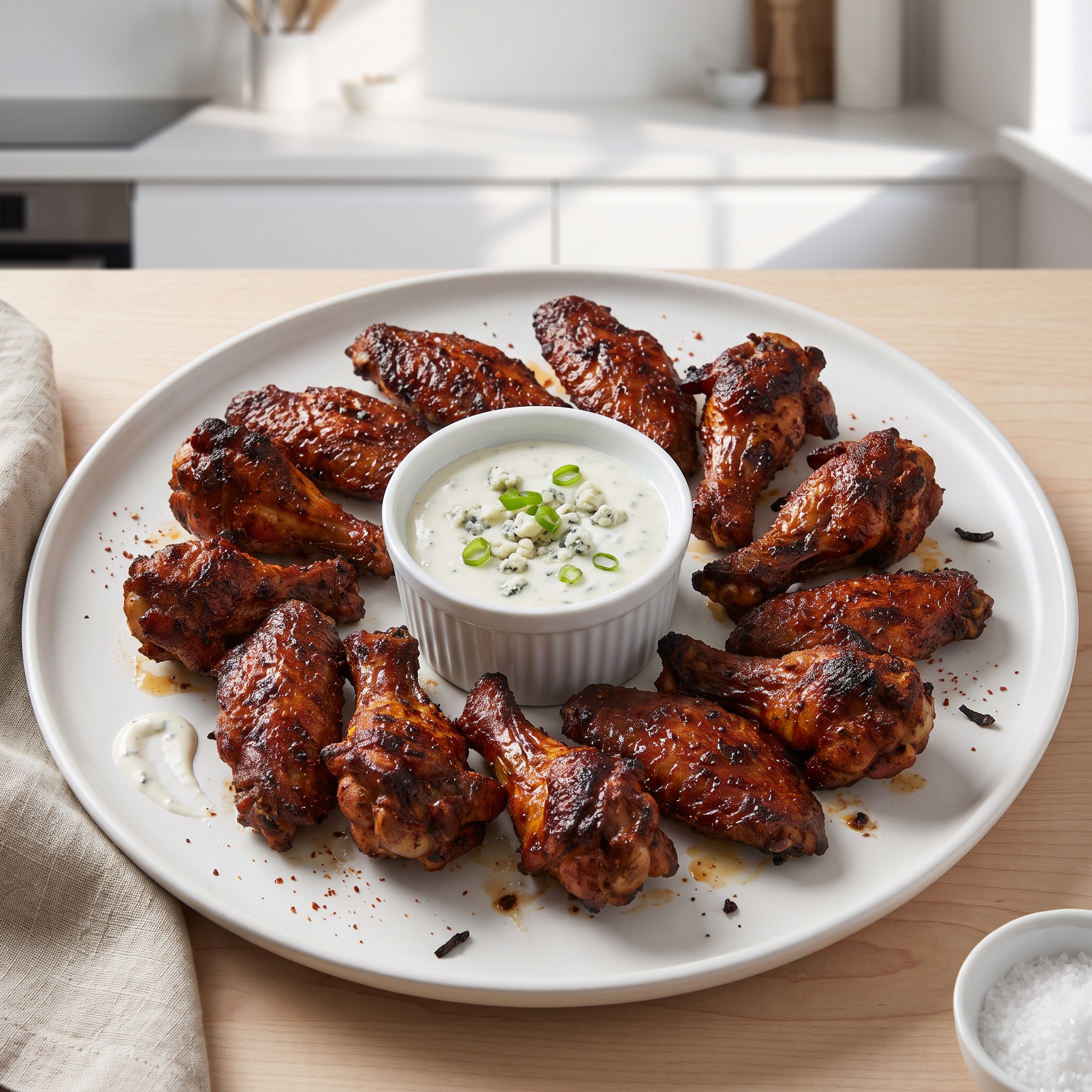 Mesquite-Smoked Chicken Wings