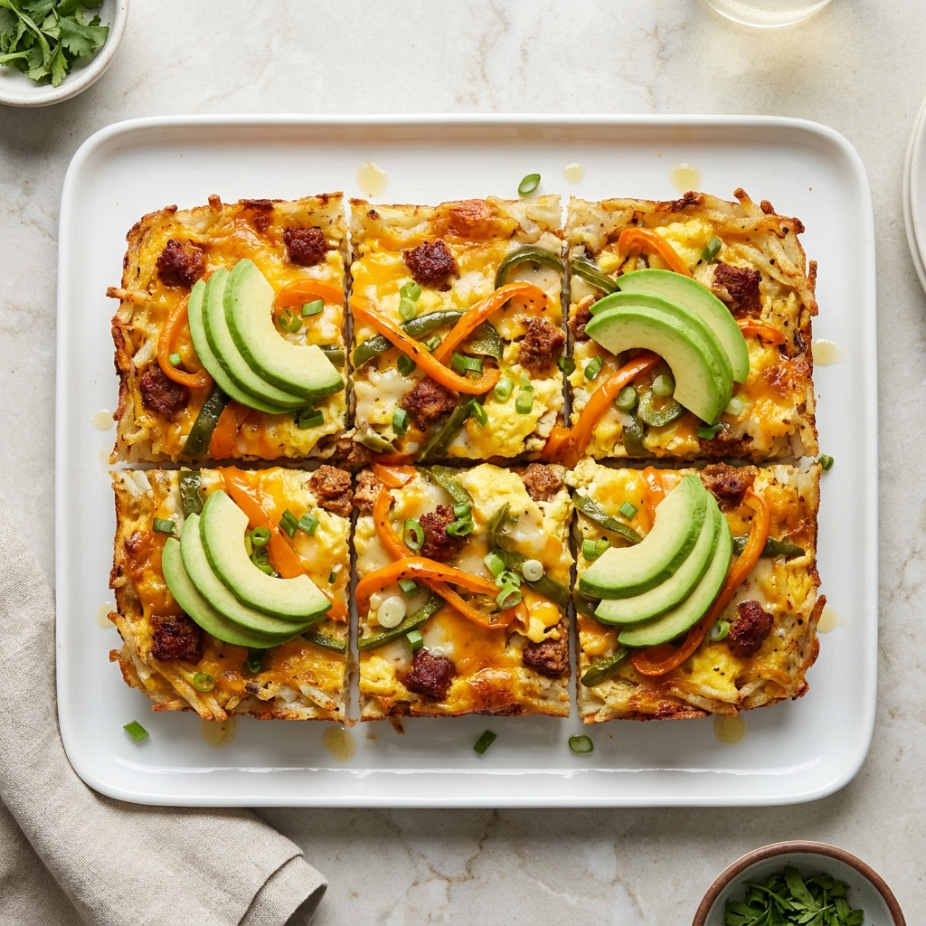Mexican Chorizo Breakfast Bake