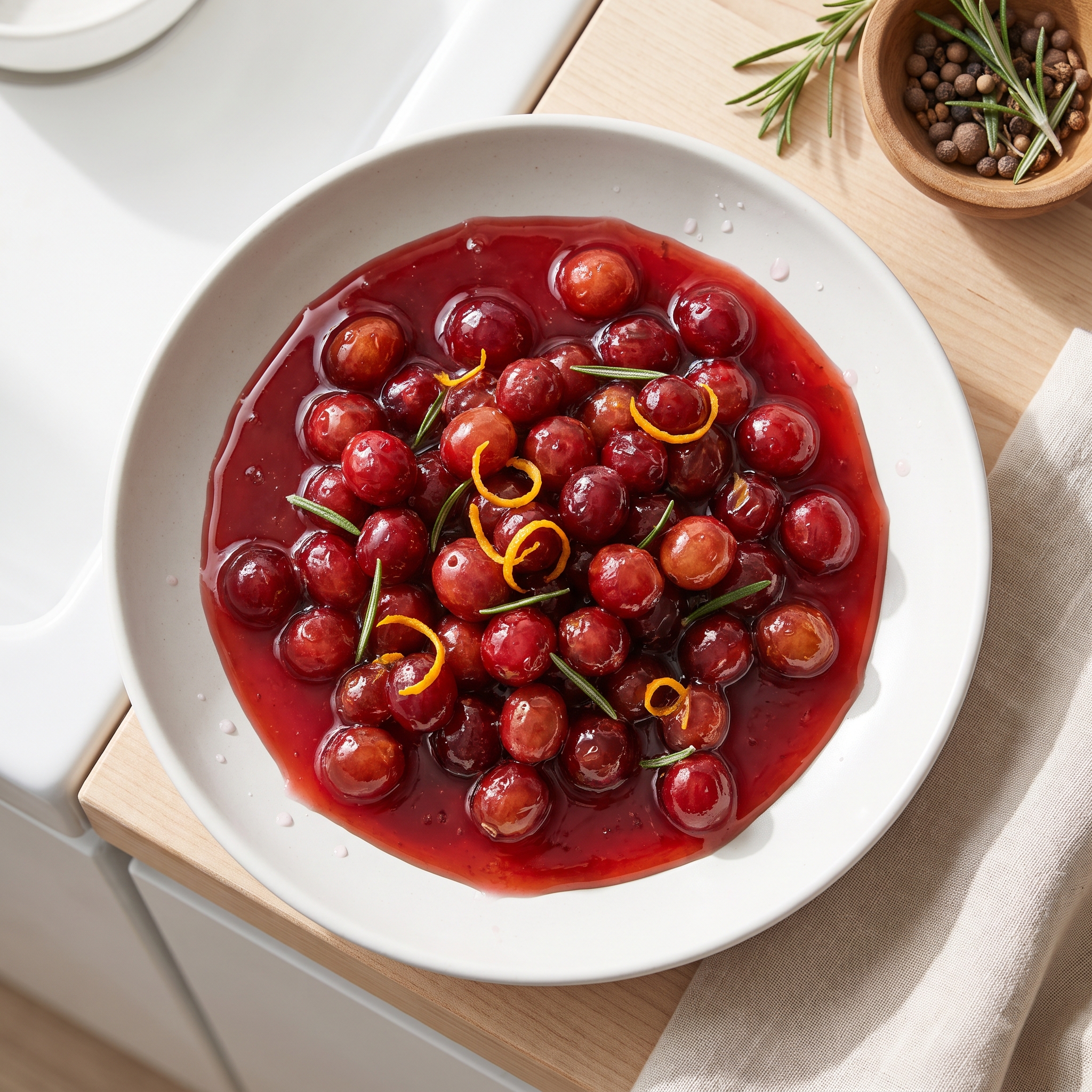 Michelle's Famous Washed Cranberry Sauce