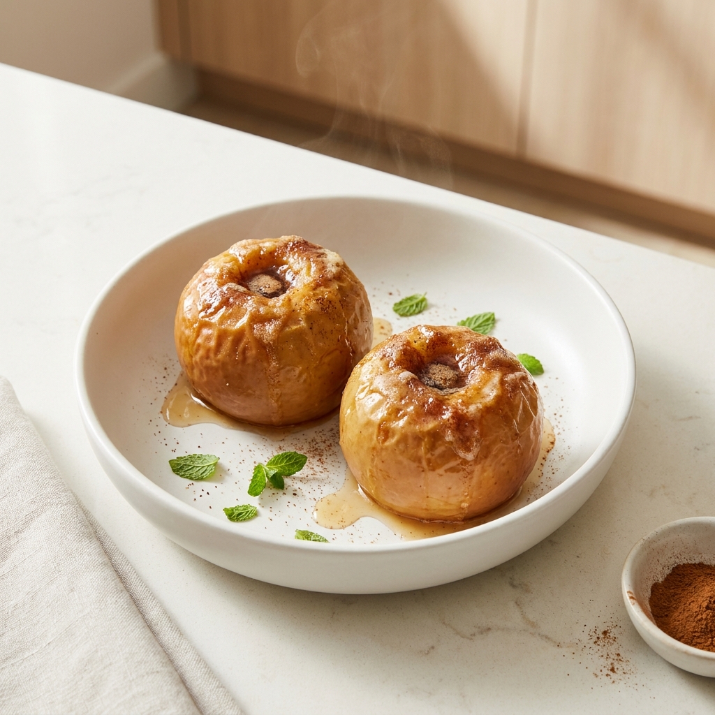 Microwave Baked Apples