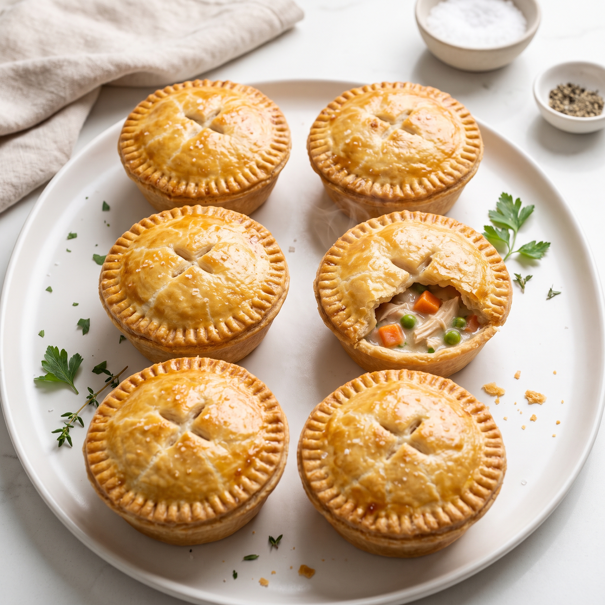 Mini Chicken Pot Pies