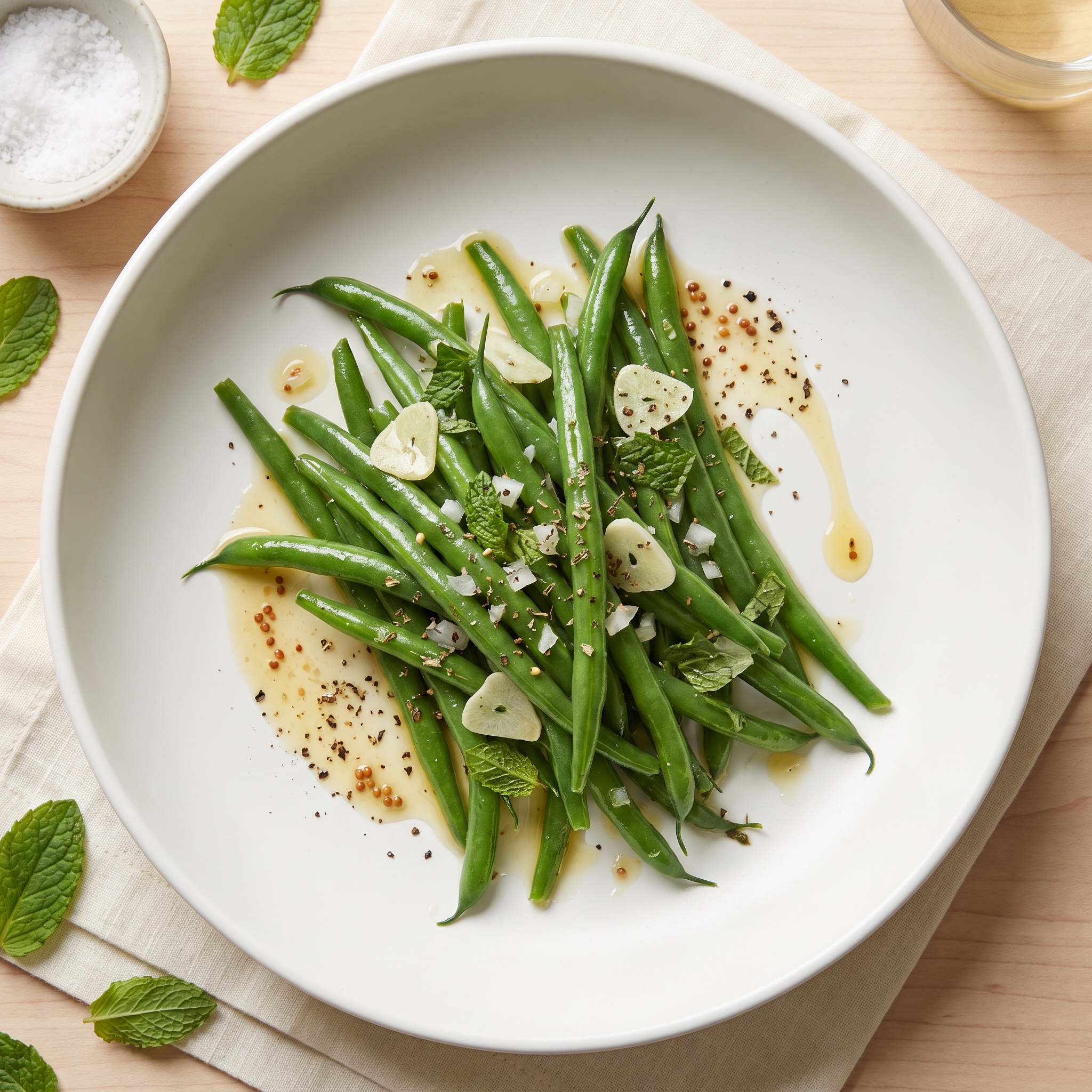 Minty Green Bean Salad
