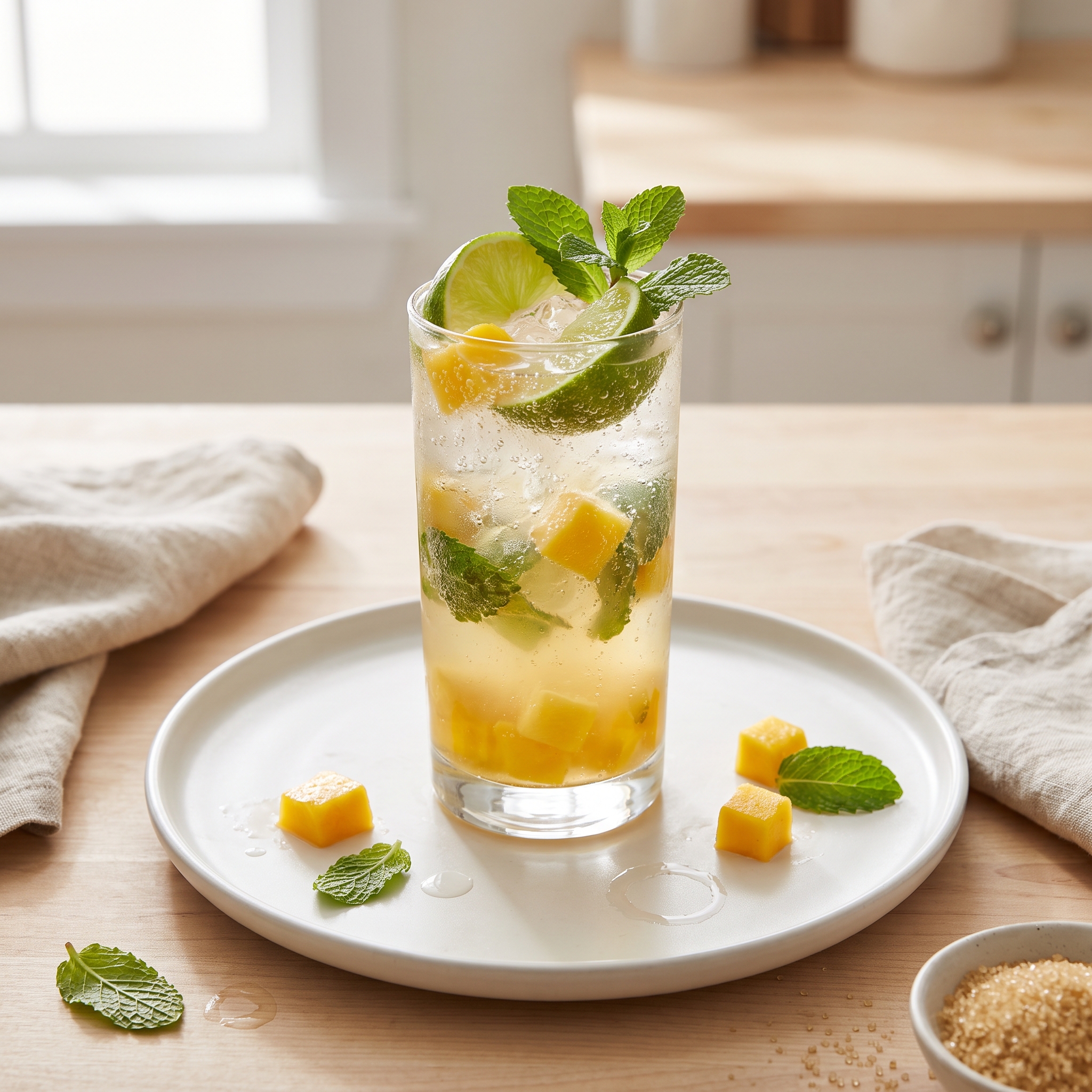 Minty Mango Mojito
