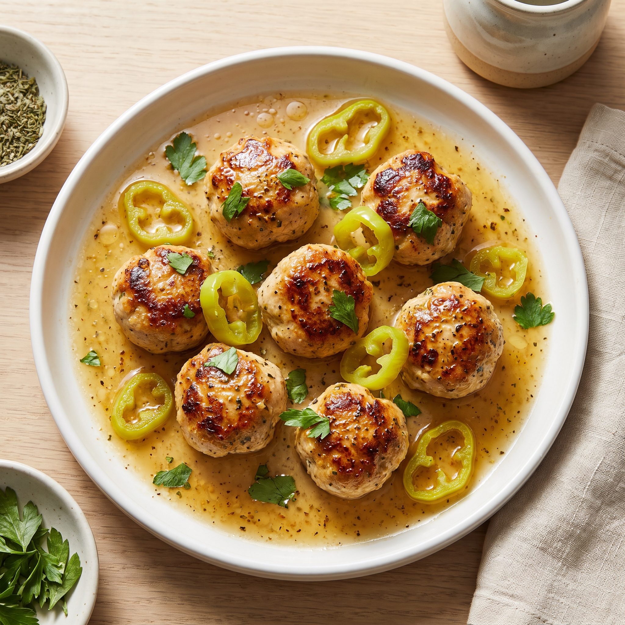 Mississippi Chicken Meatballs