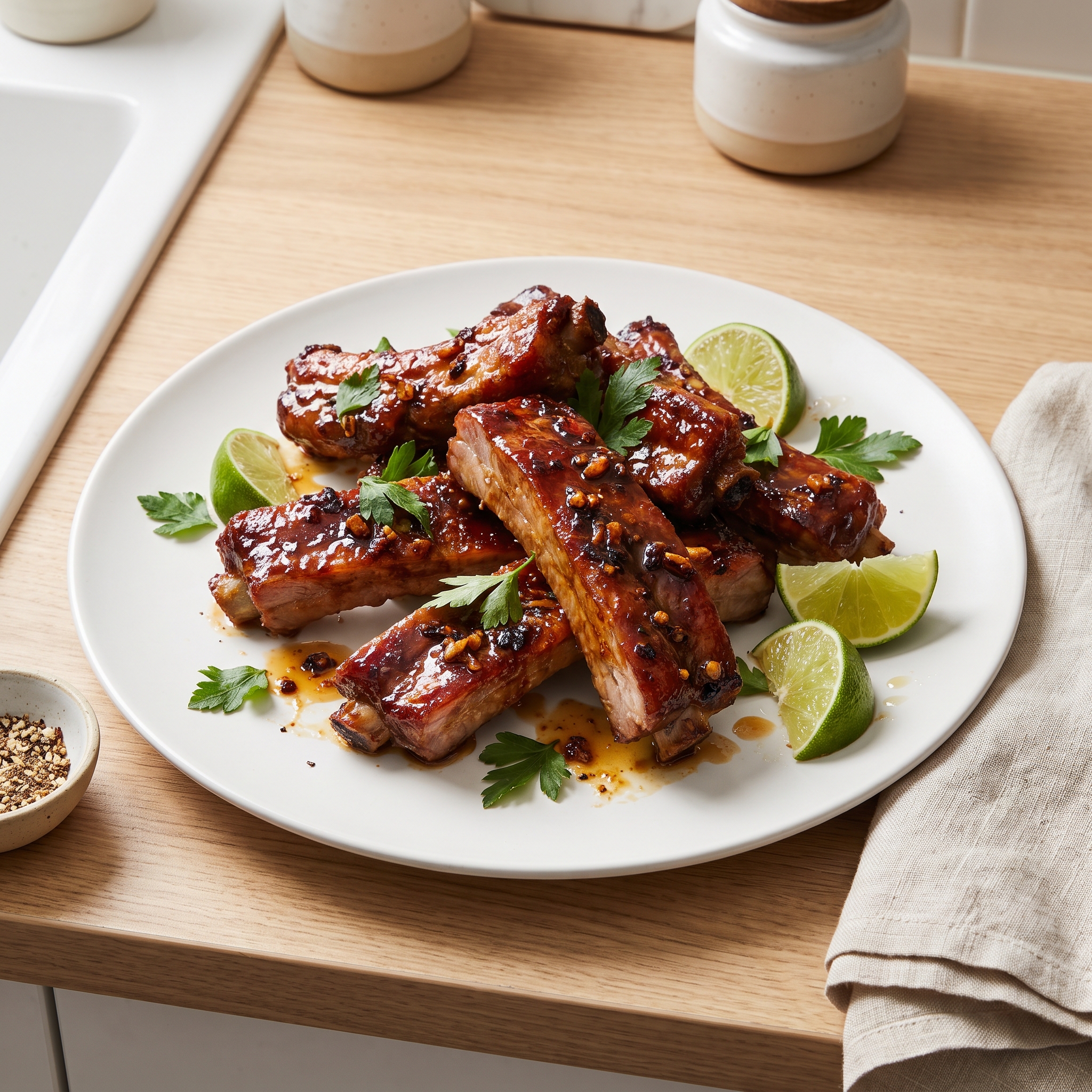 Mom’s Braised Stovetop Pork Spareribs