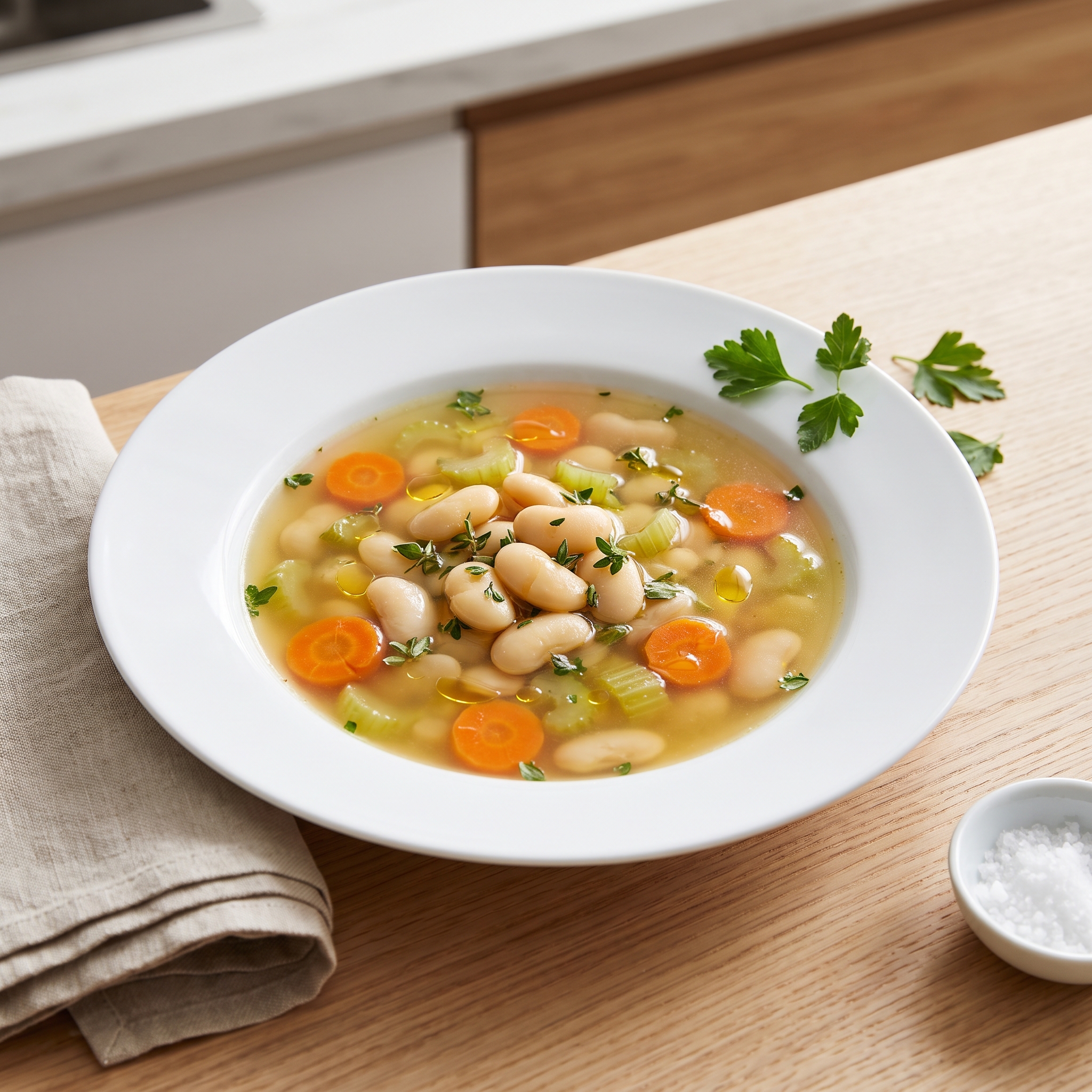 Mom's Butter Bean Soup