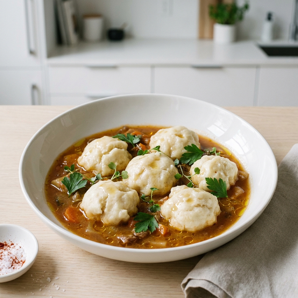 Mom's Classic Drop Dumplings