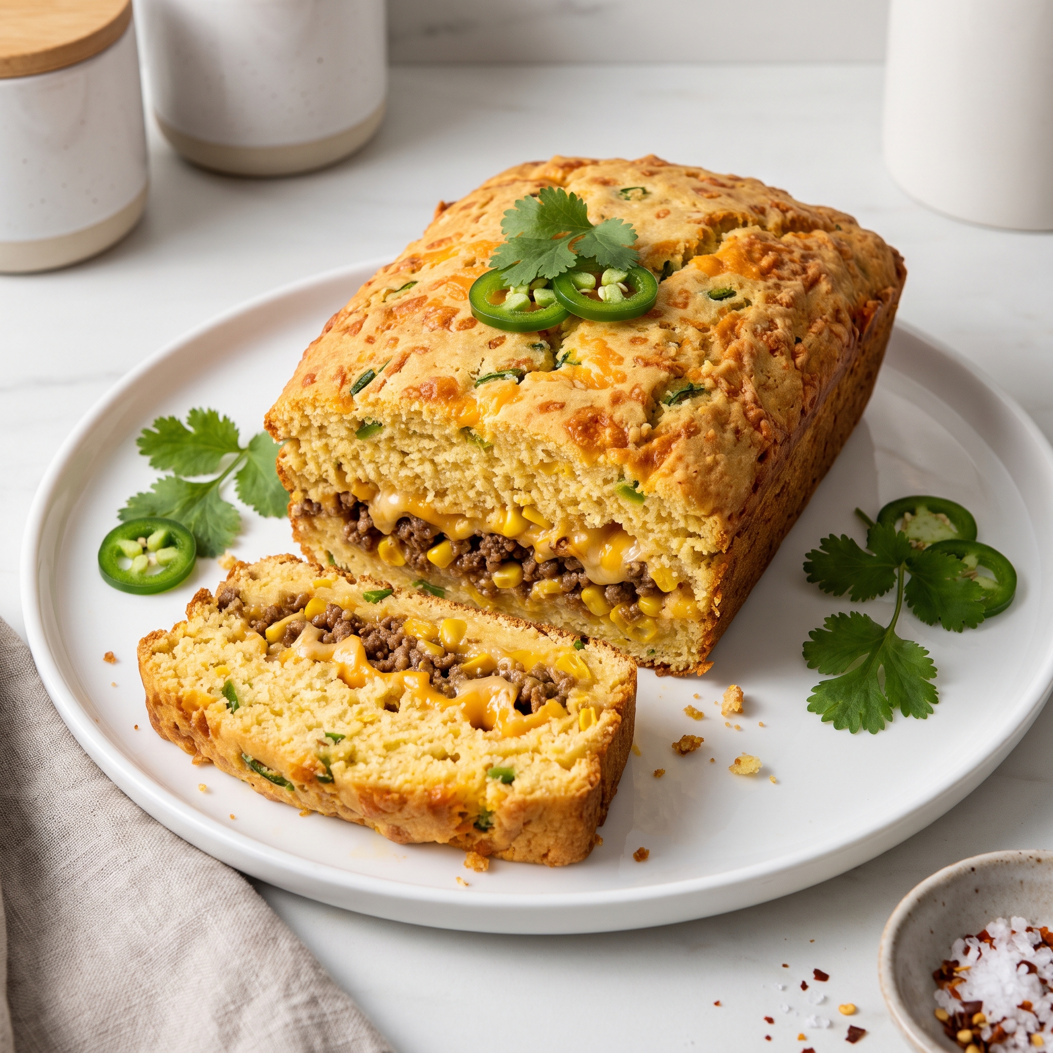 Mom’s Hearty Mexican-Style Cornbread