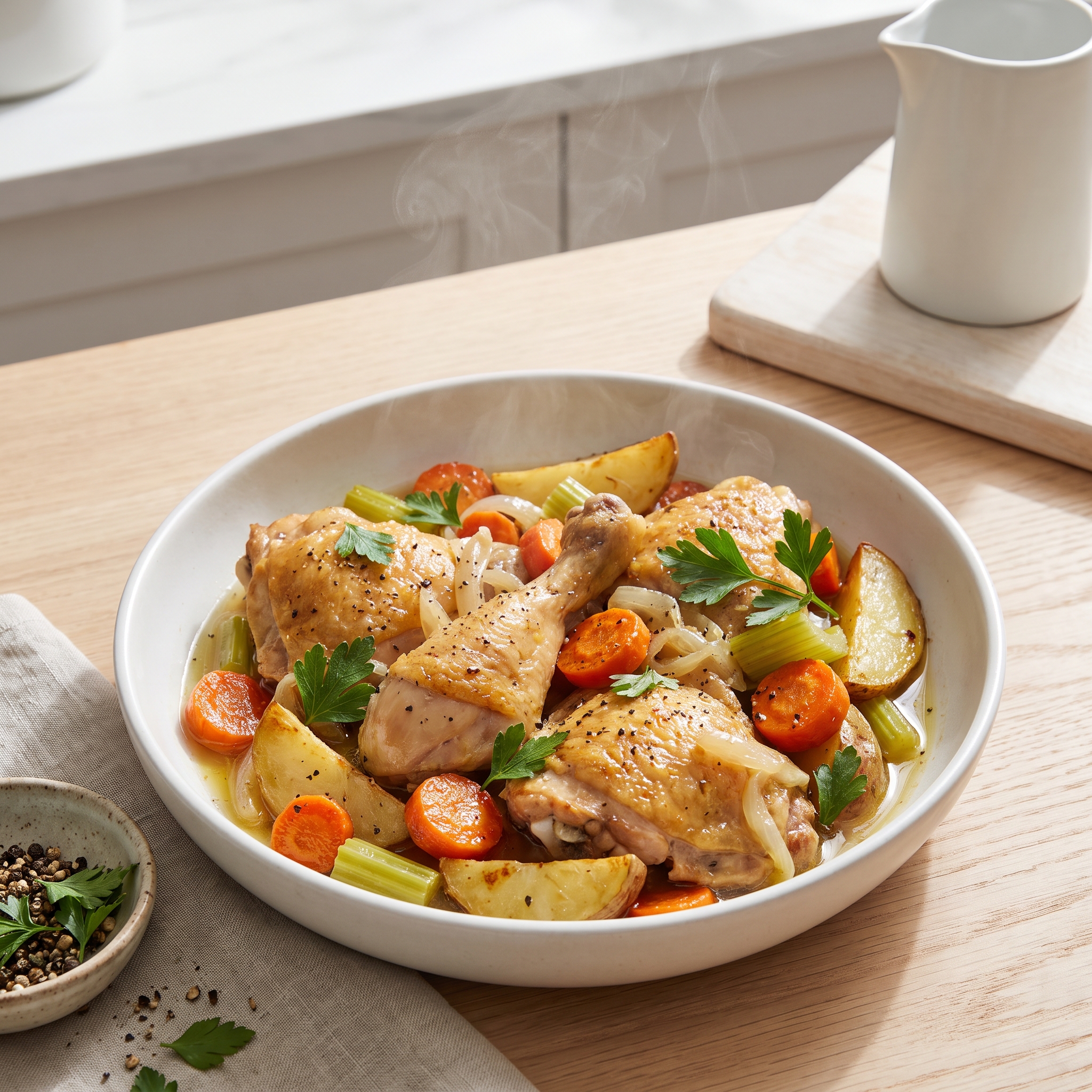 Mom’s One-Pot Chicken en Cocotte